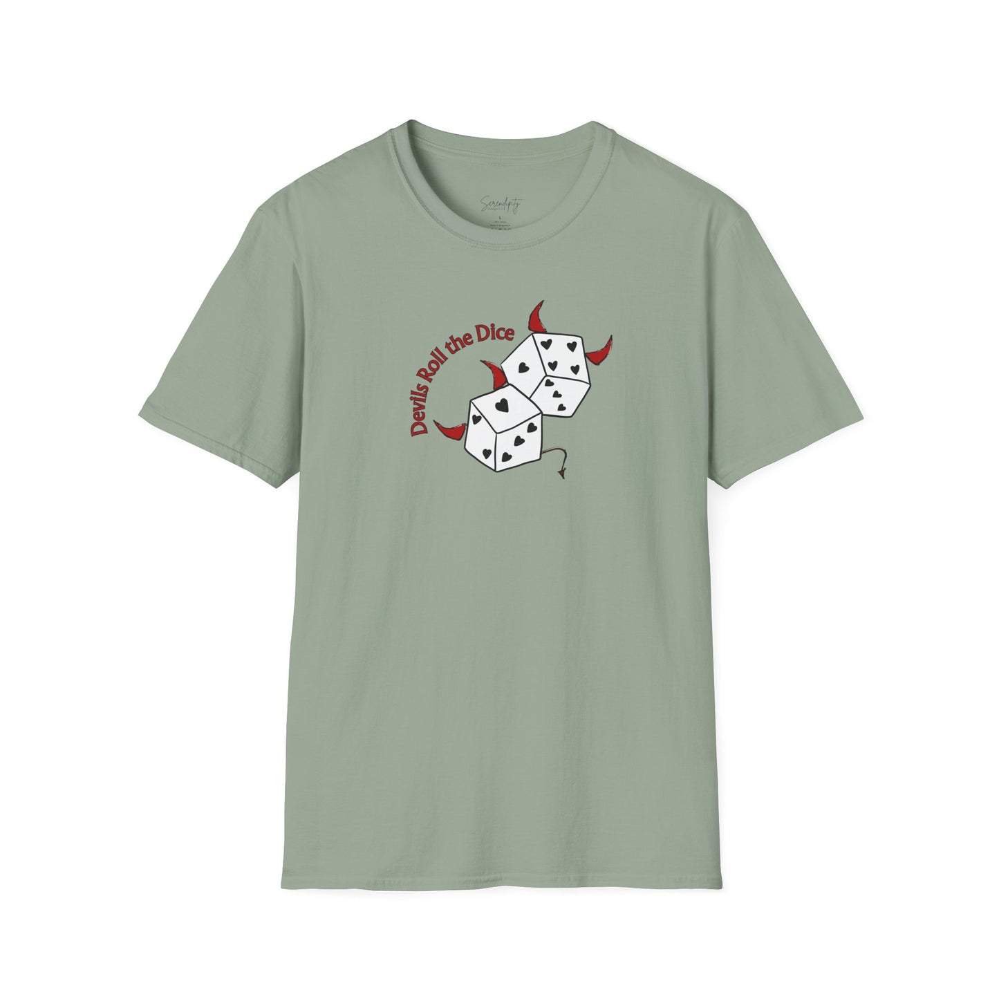 Devils Roll The Dice Soft Style Tee