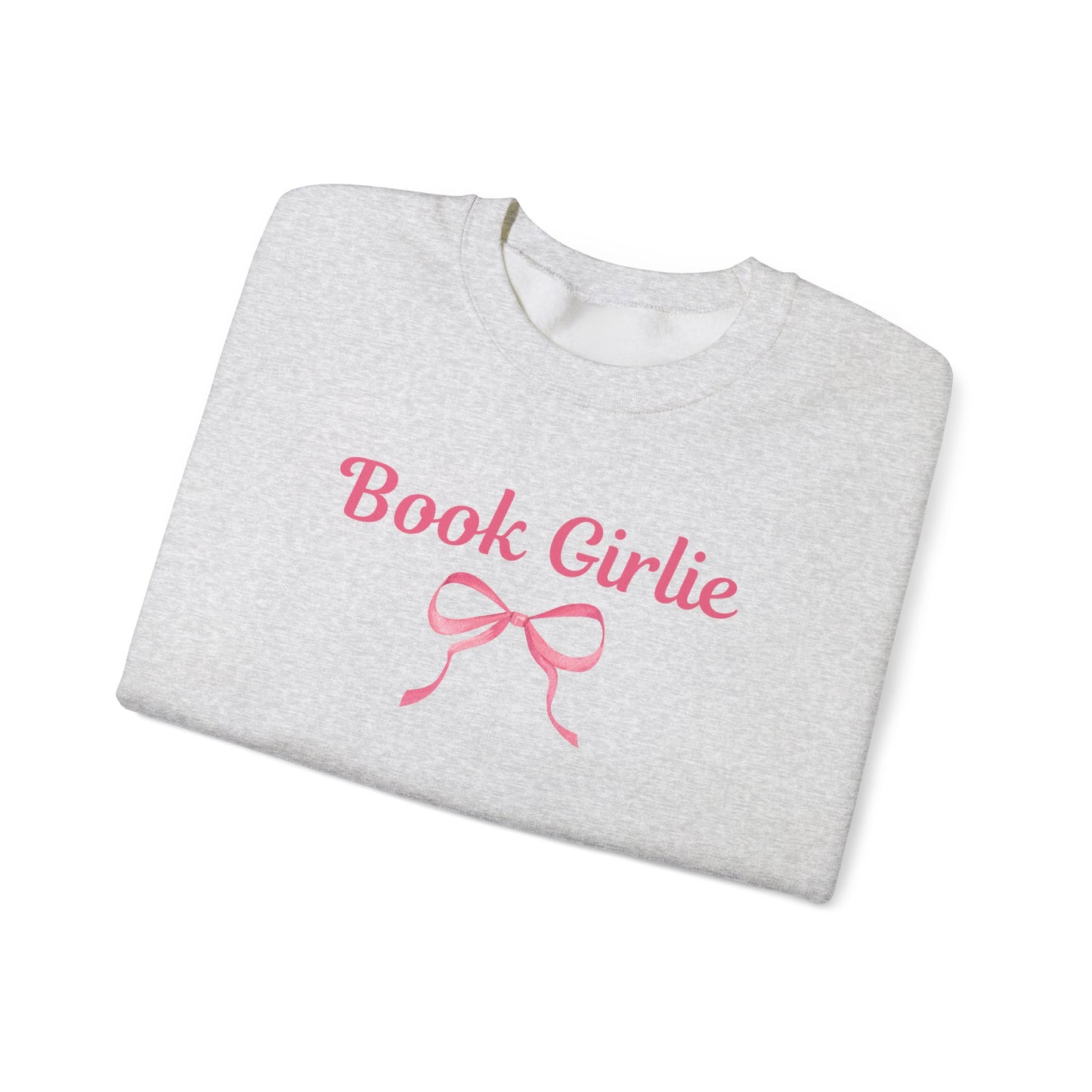 Book Girlie Bow Crewneck Sweatshirt