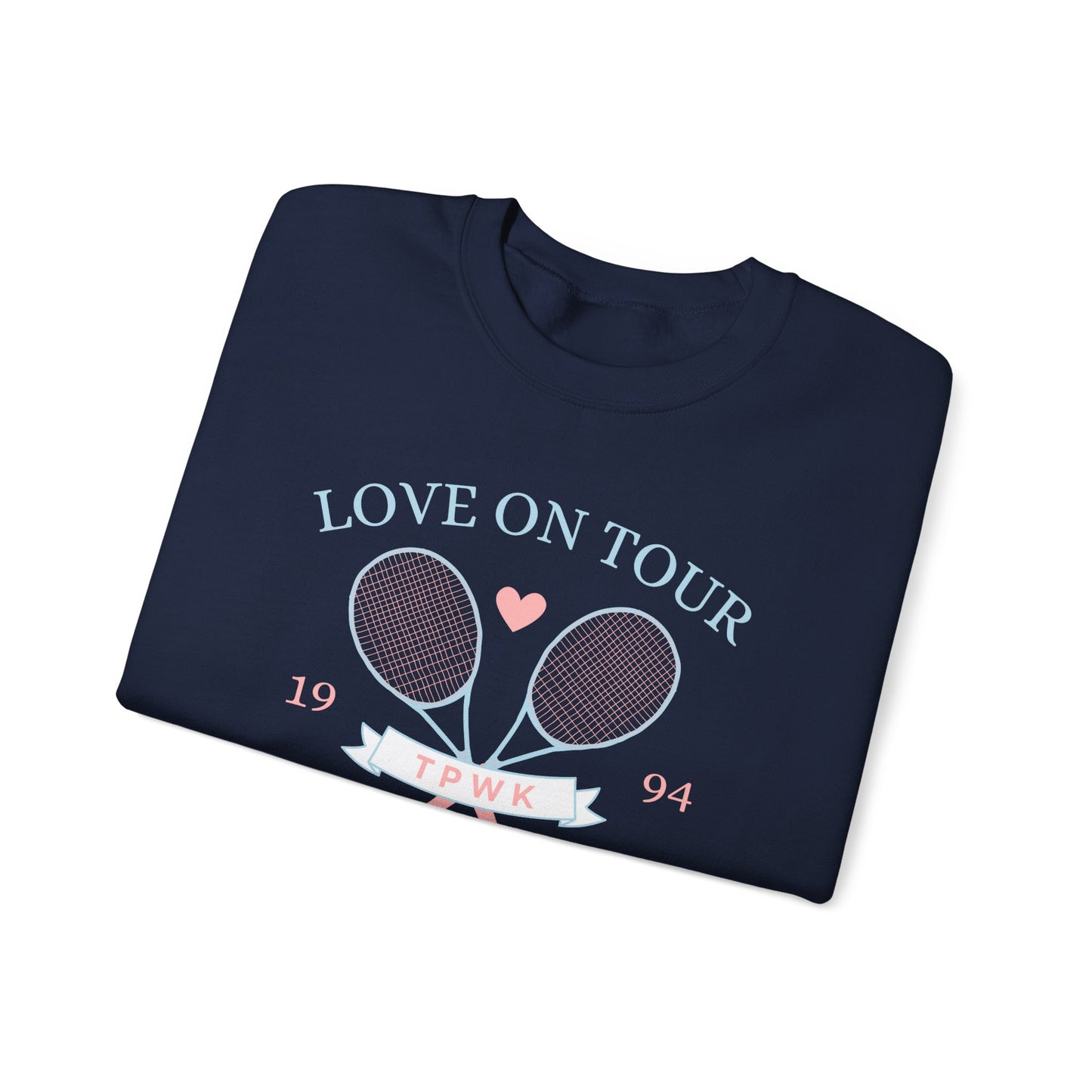 Love On Tour Tennis Club Crewneck Sweatshirt