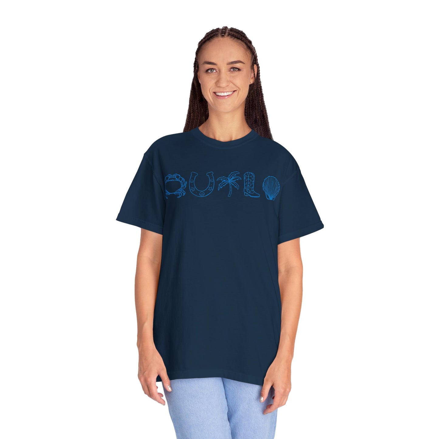 Coastal Cowgirl Comfort Colors Tee