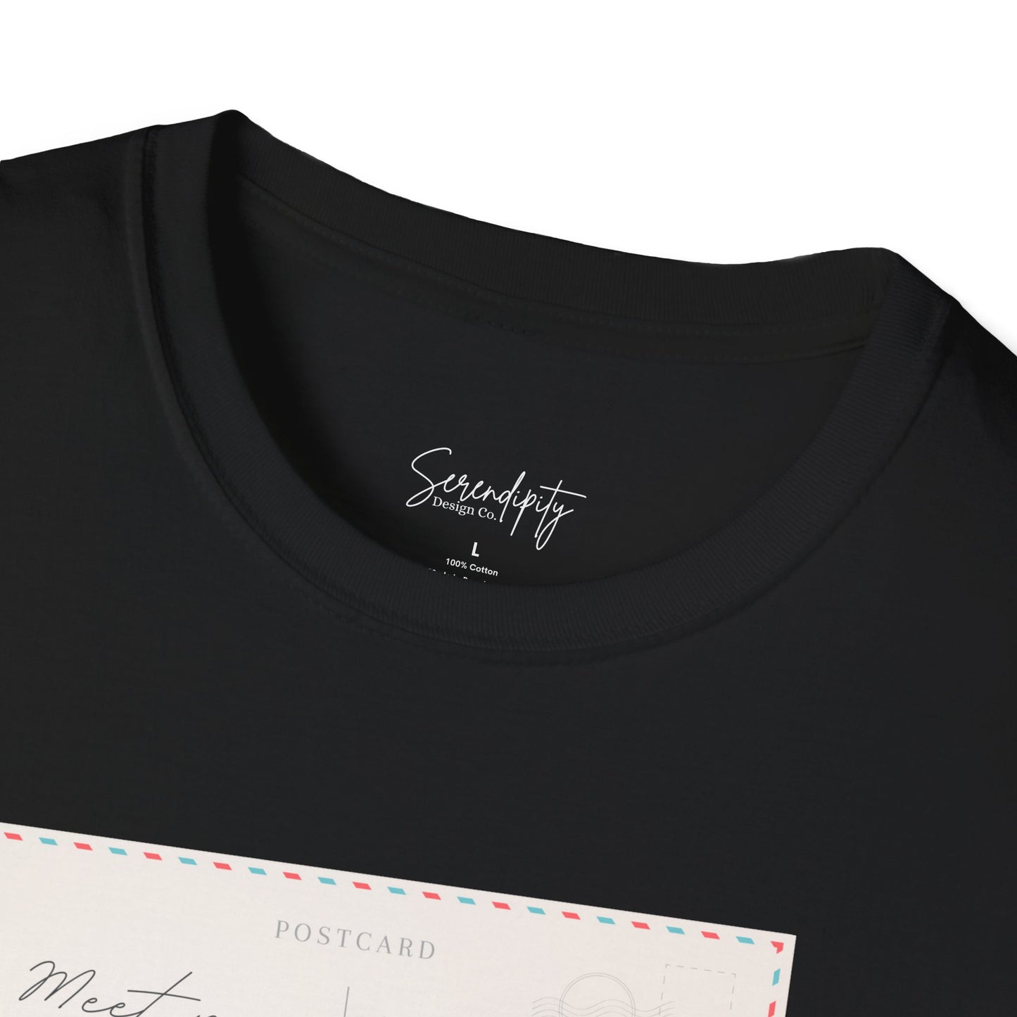 August Postcard Soft Style Tee