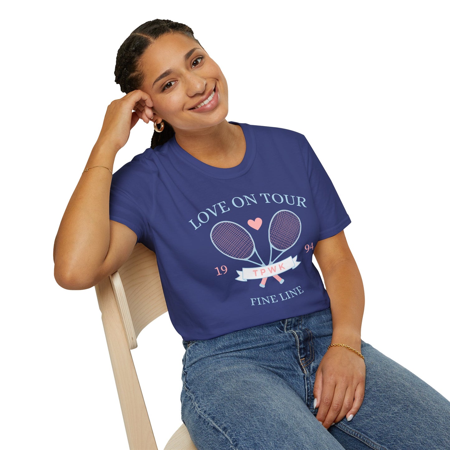 Love On Tour Tennis Club Soft Style Tee