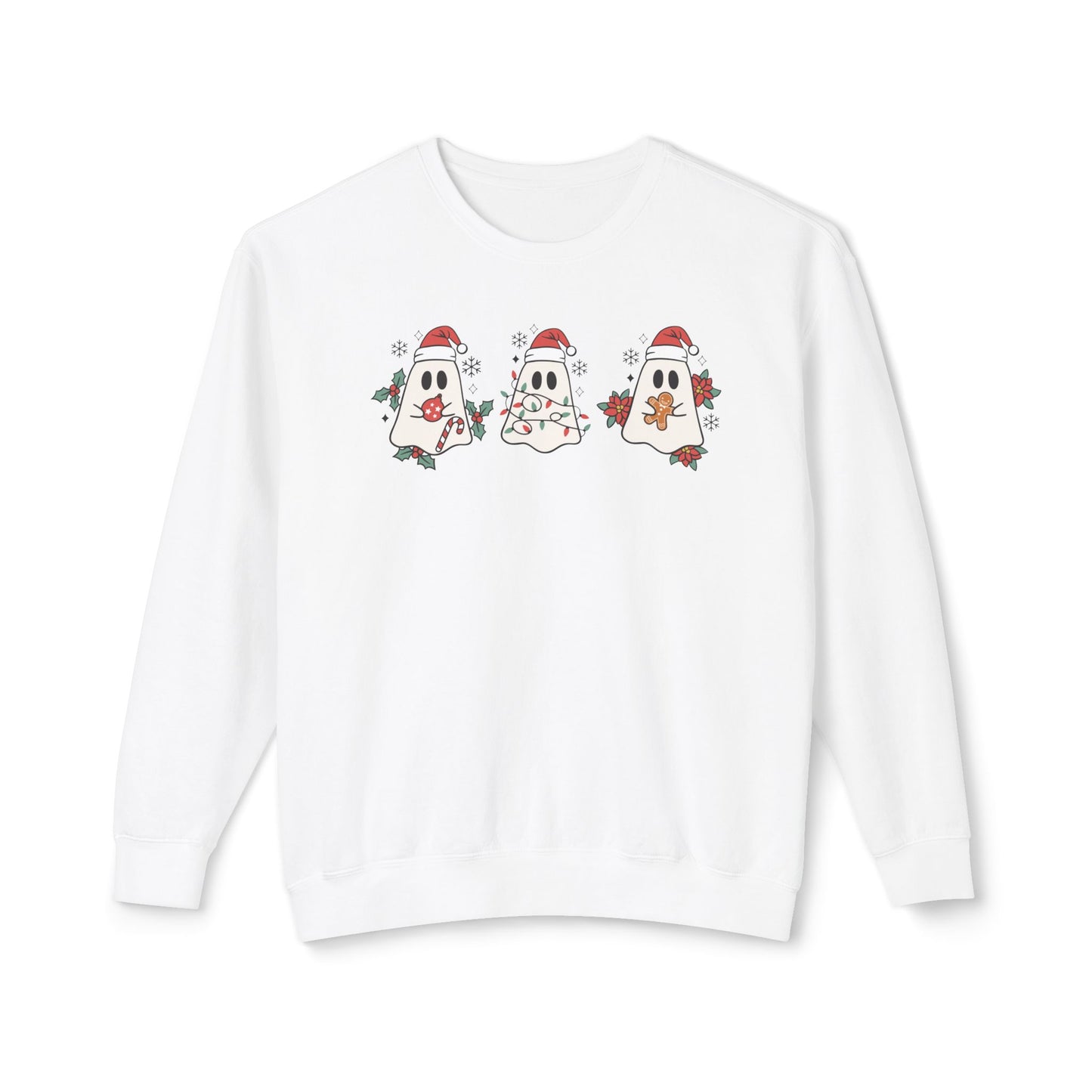 Christmas Ghosties Comfort Colors Sweatshirt