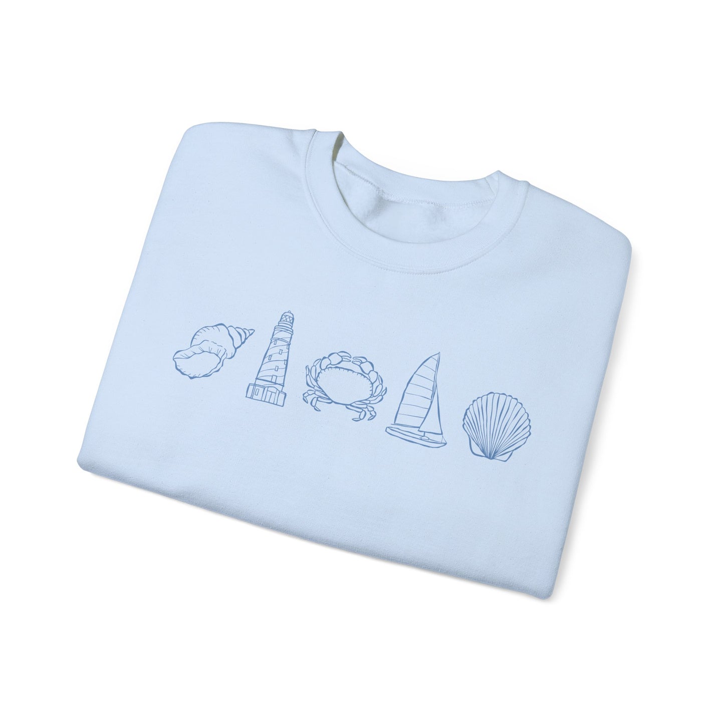 New England Aesthetic Crewneck Sweatshirt