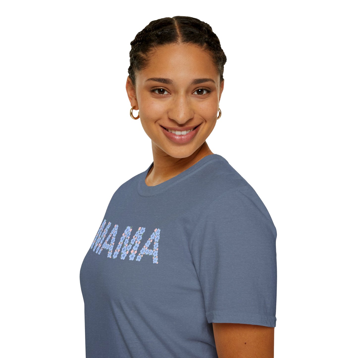 Mama Floral Soft Style Tee