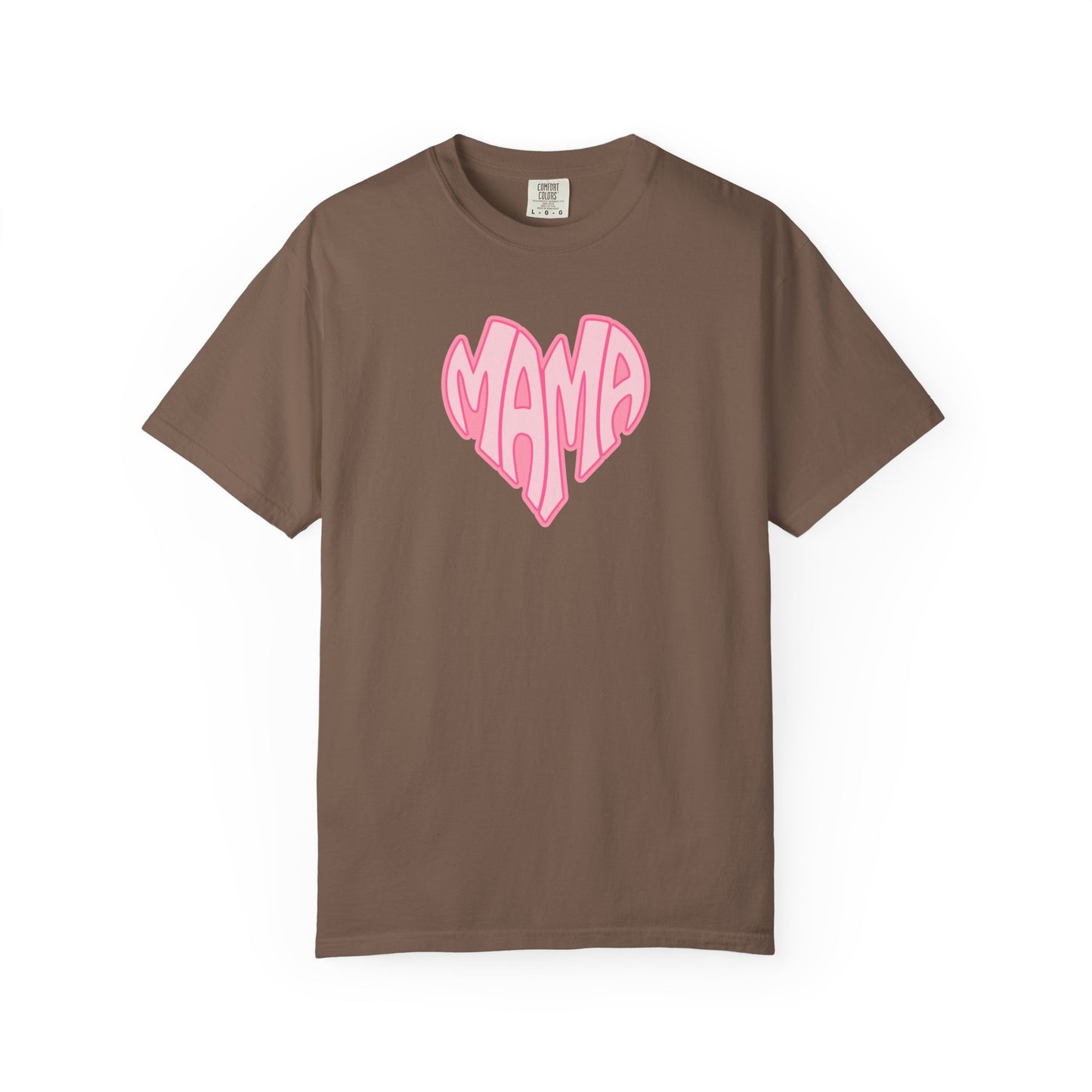 Mama Heart Comfort Colors Tee