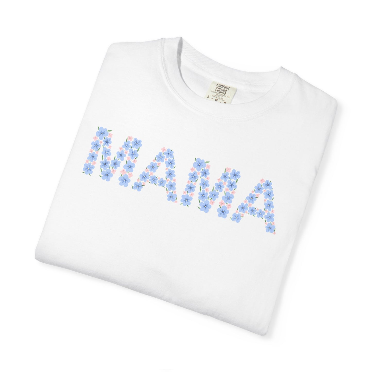 Mama Floral Comfort Colors Tee