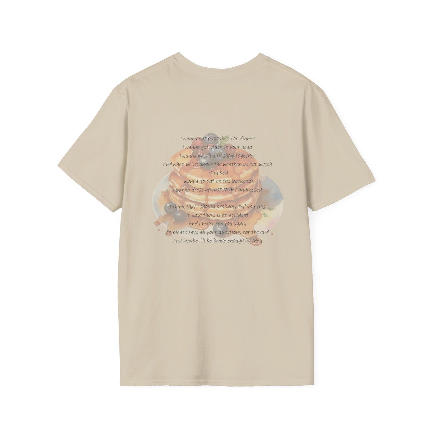 Pancakes for Dinner Soft Style Tee
