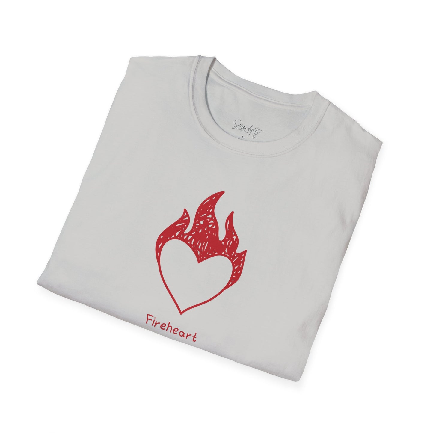 Fireheart Hand-drawn Soft Style Tee