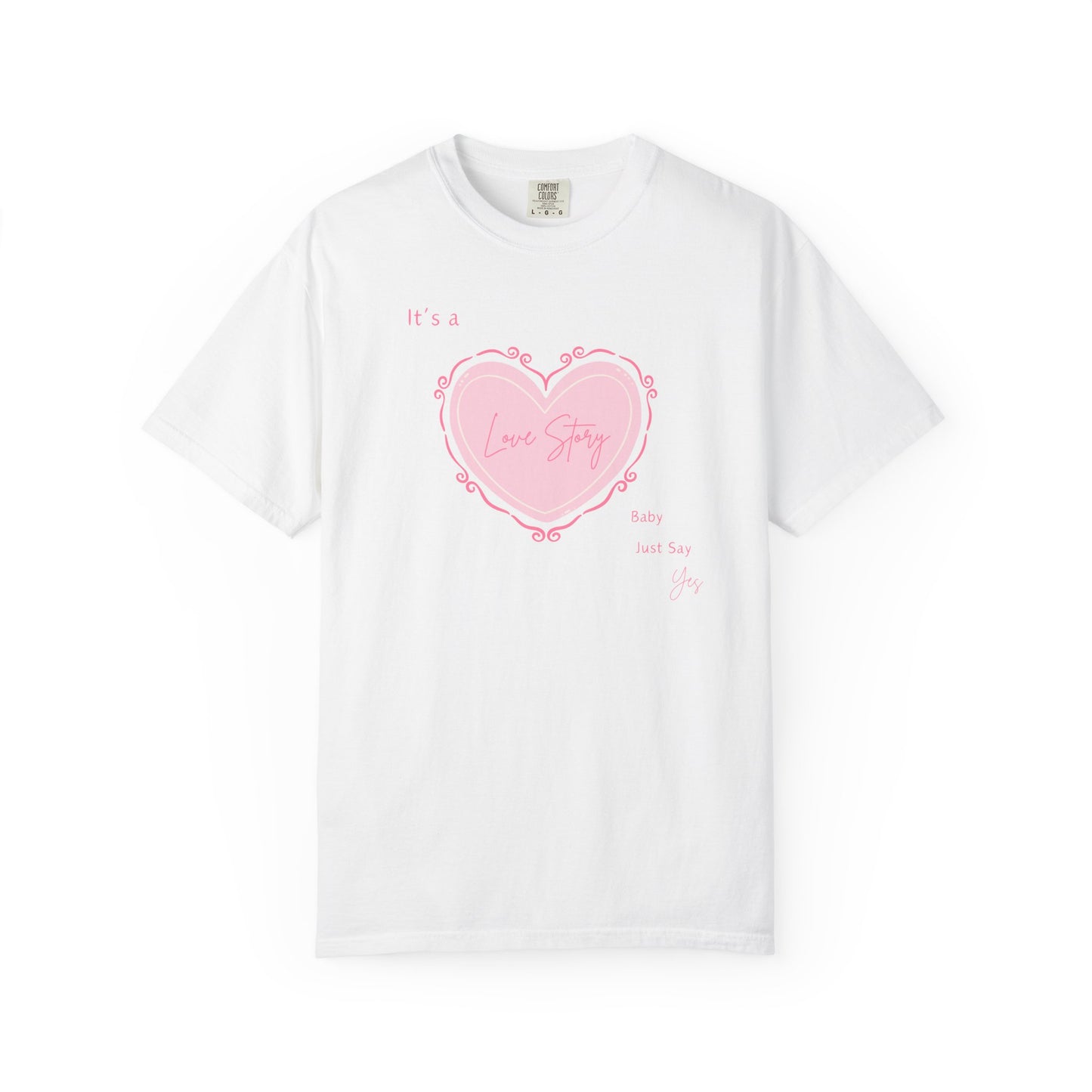 Love Story Coquette Comfort Colors Tee