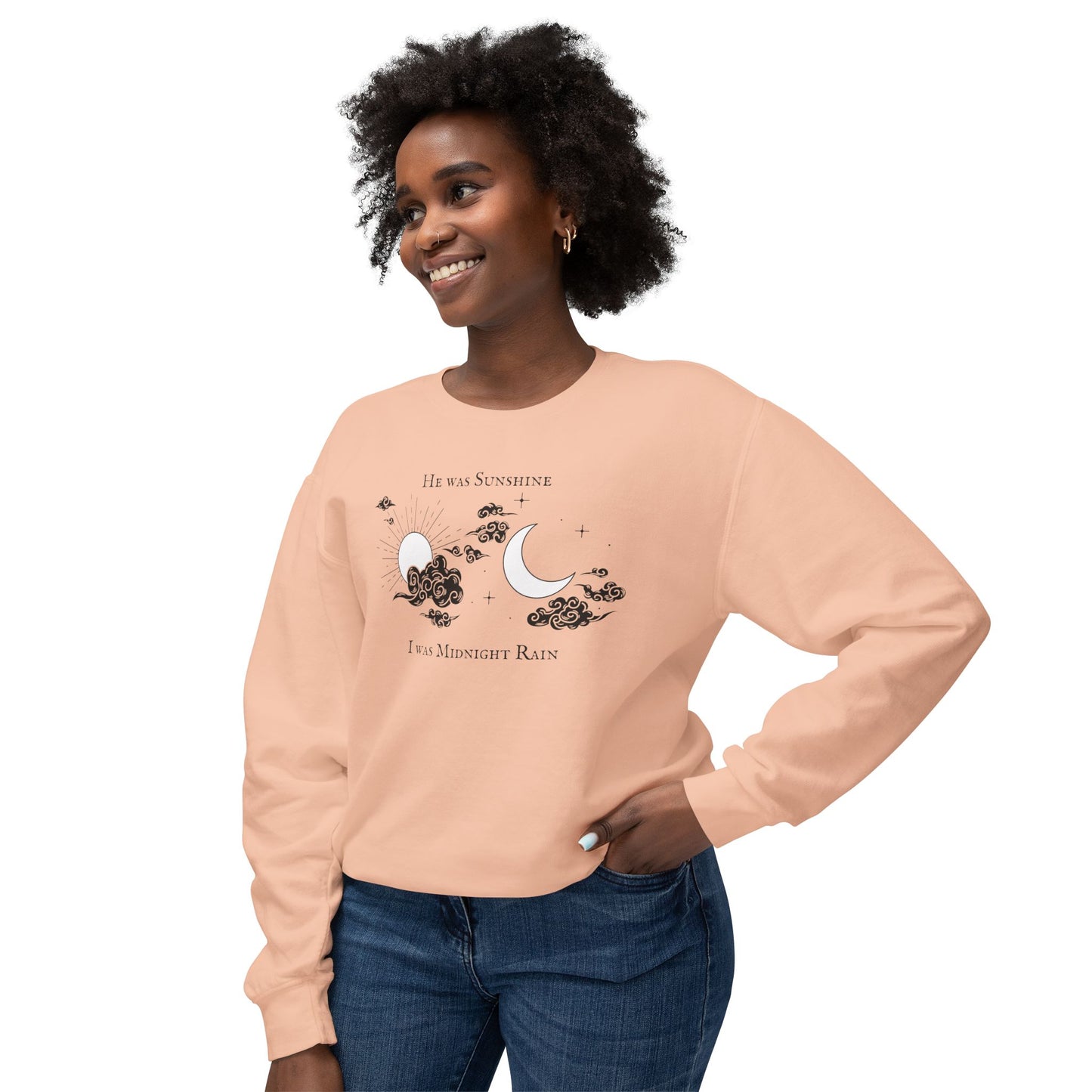 Midnight Rain Comfort Colors Sweatshirt