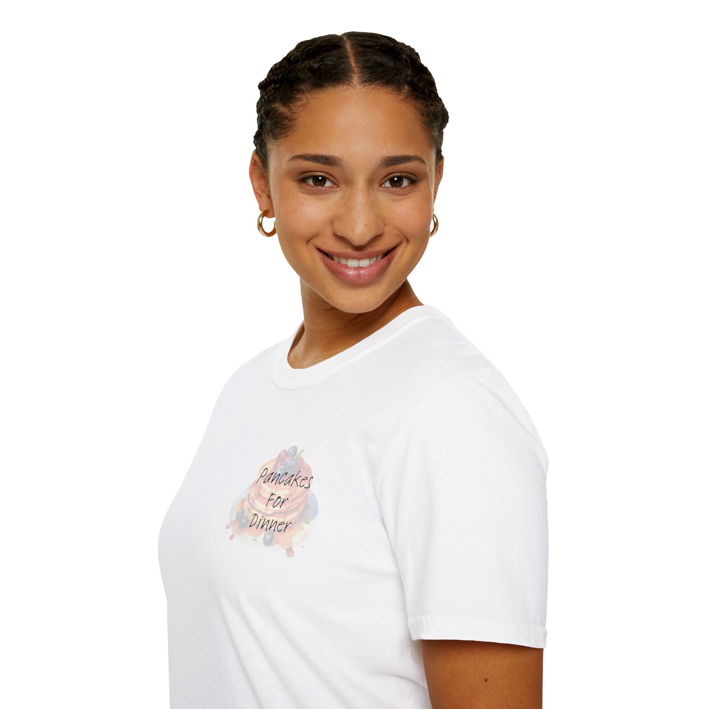Pancakes for Dinner Soft Style Tee