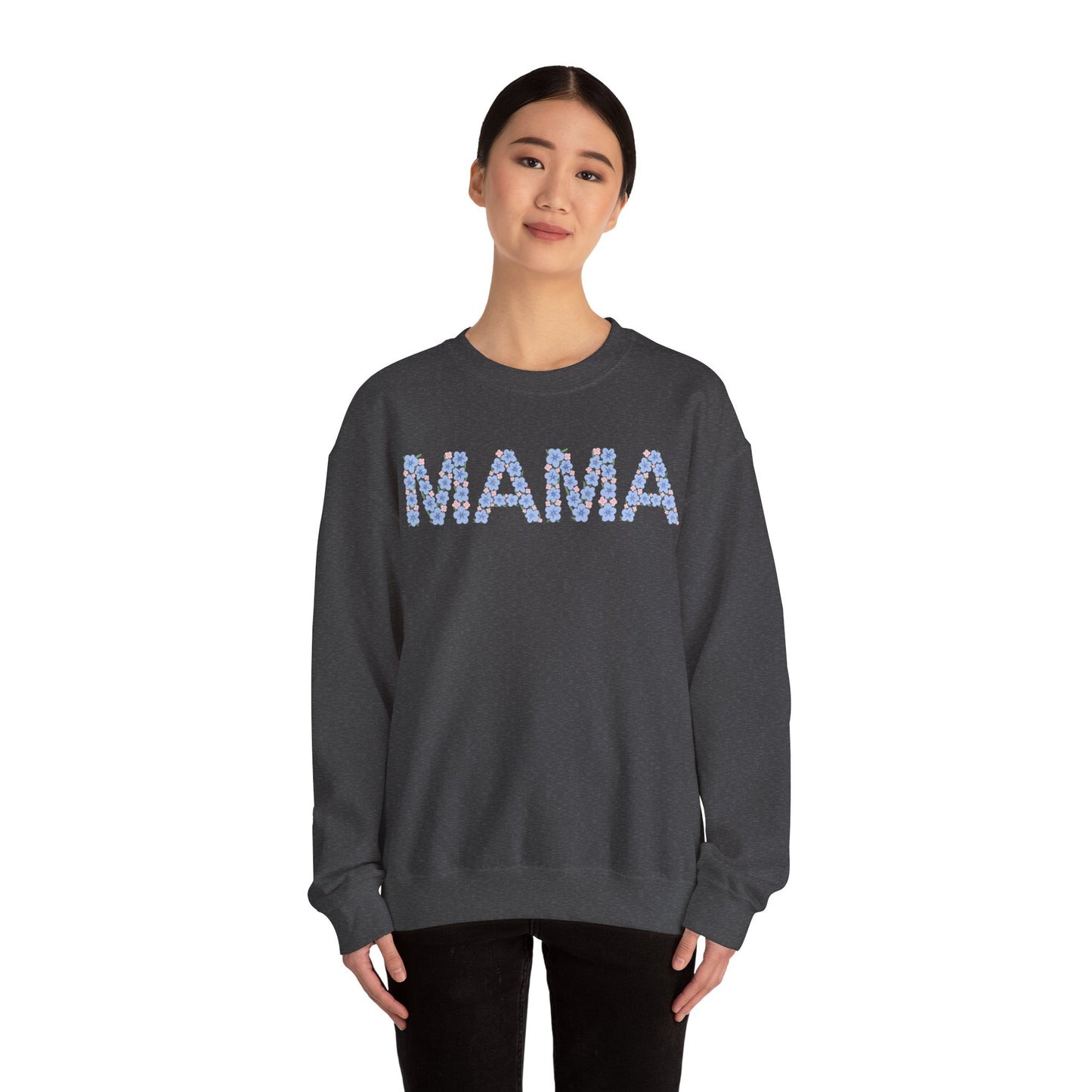 Mama Floral Crewneck Sweatshirt