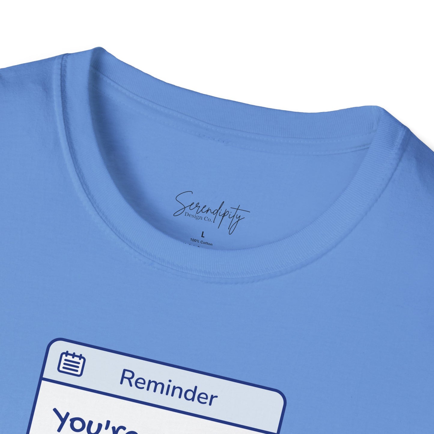 You're On Your Own Kid Reminder Soft Style Tee