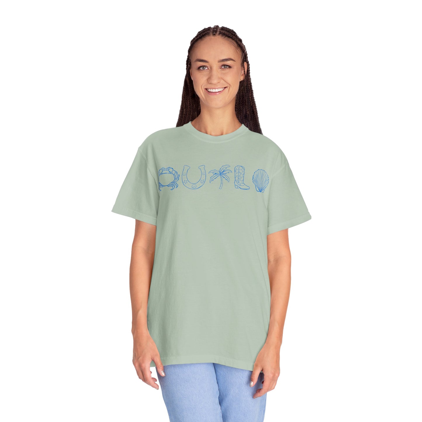 Coastal Cowgirl Comfort Colors Tee