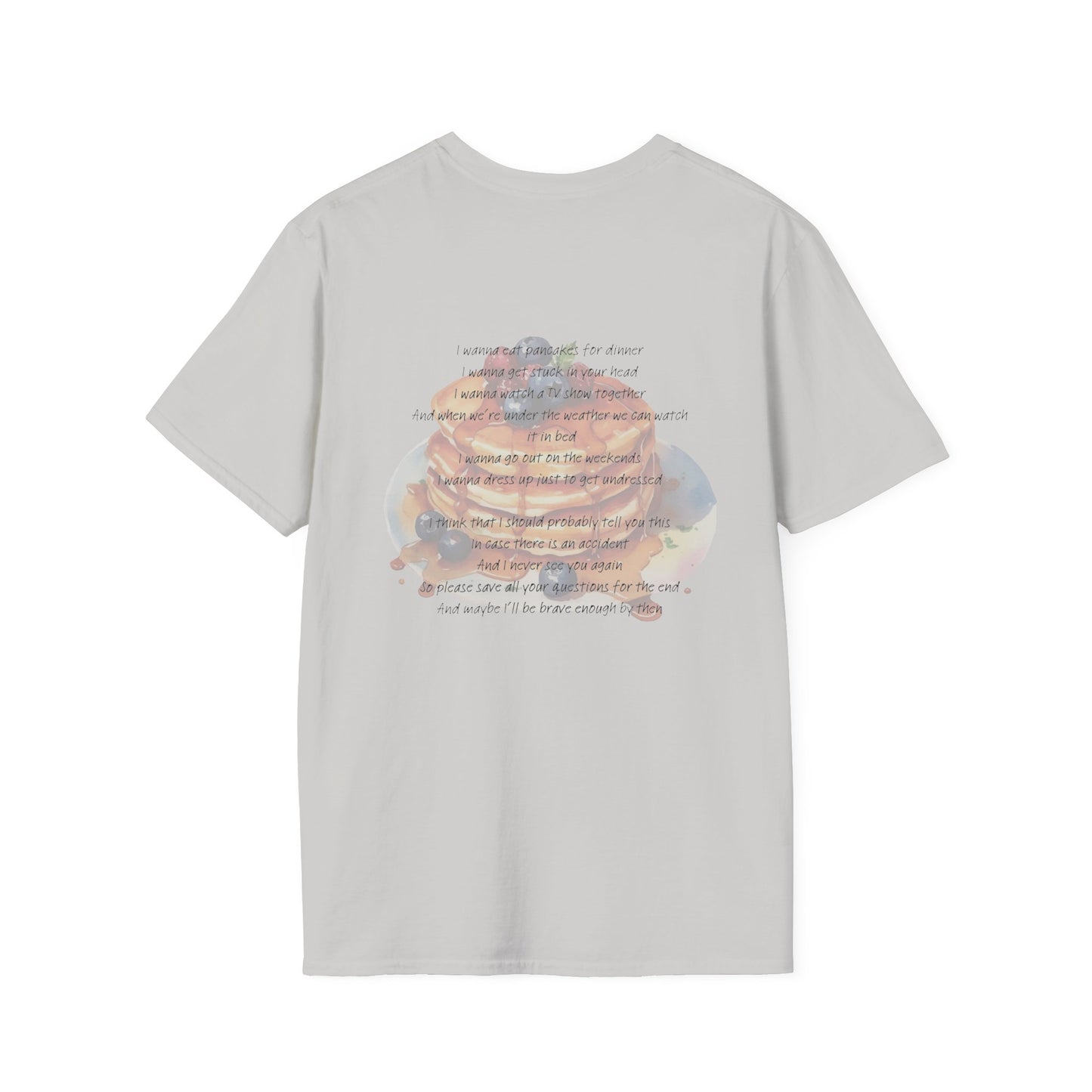 Pancakes for Dinner Soft Style Tee