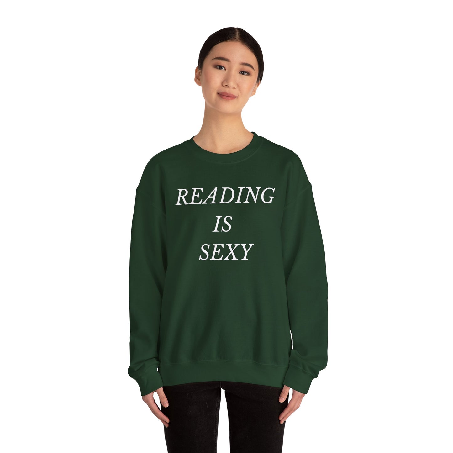 Reading is Sexy Crewneck Sweatshirt