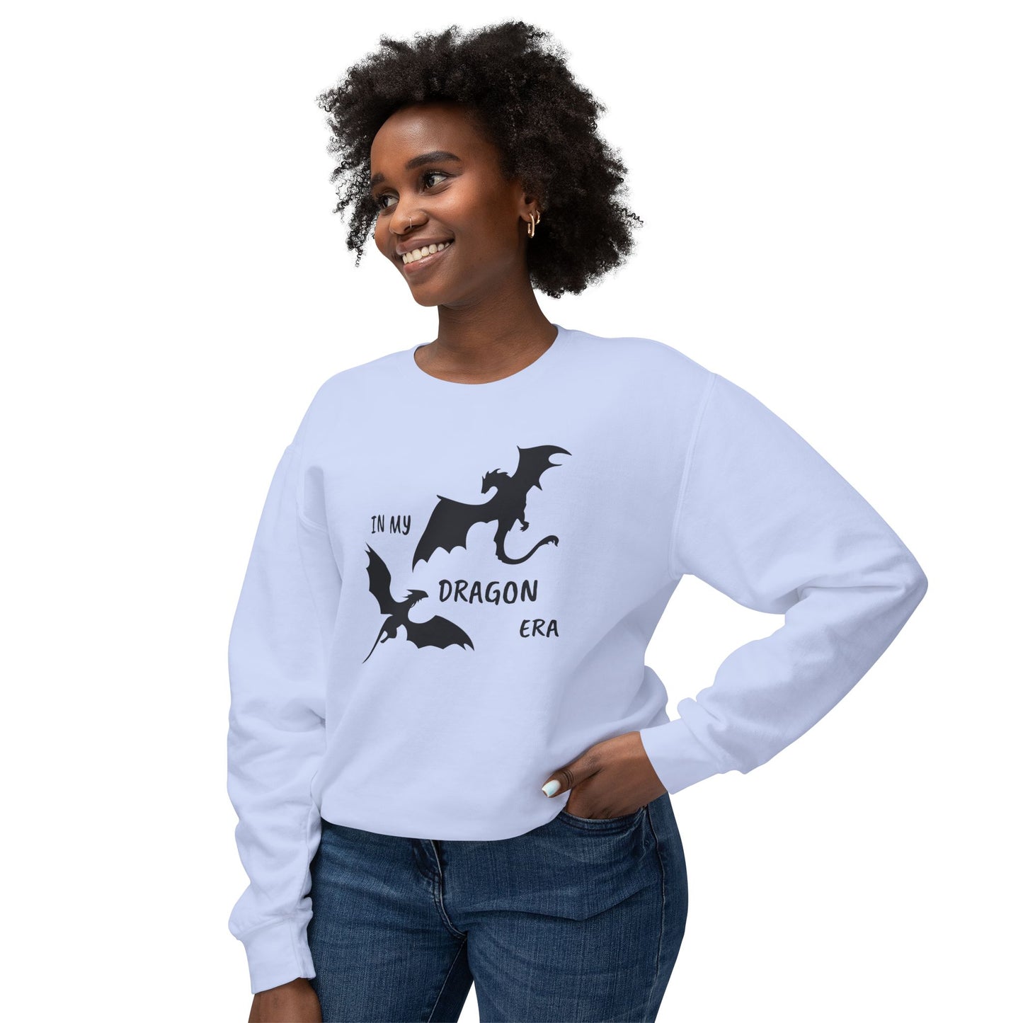 In My Dragon Era Comfort Colors Sweatshirt