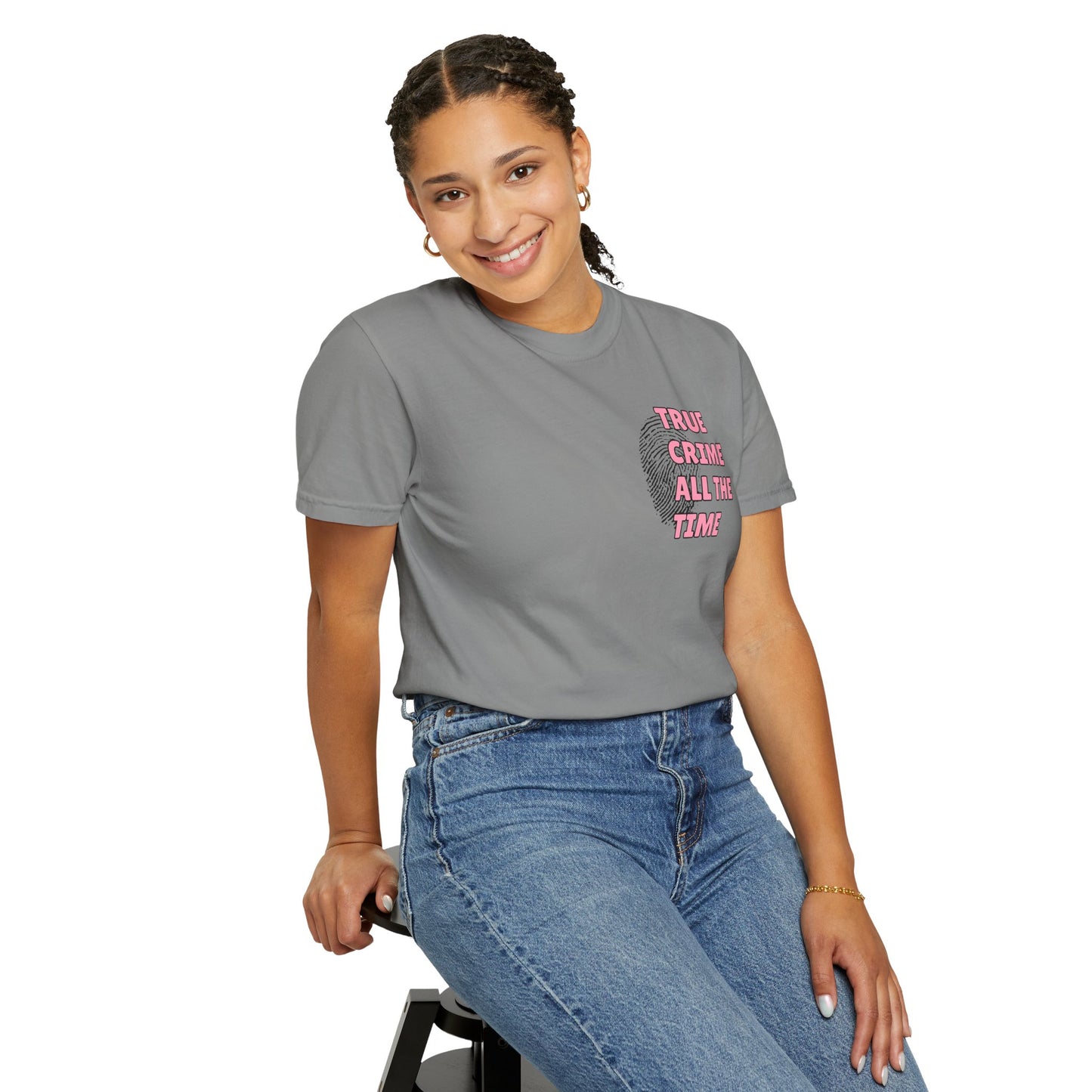 True Crime All The Time Comfort Colors Tee