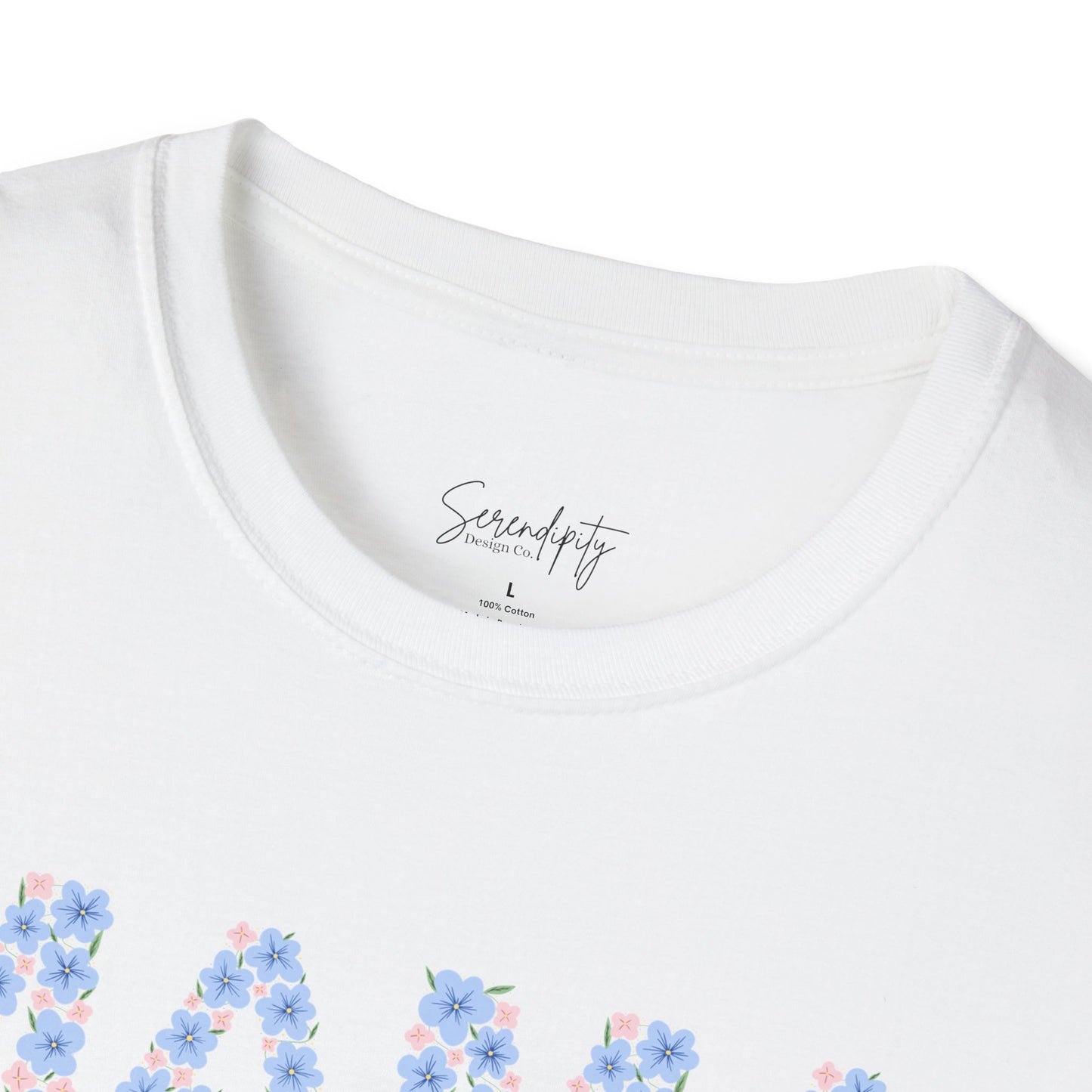 Mama Floral Soft Style Tee