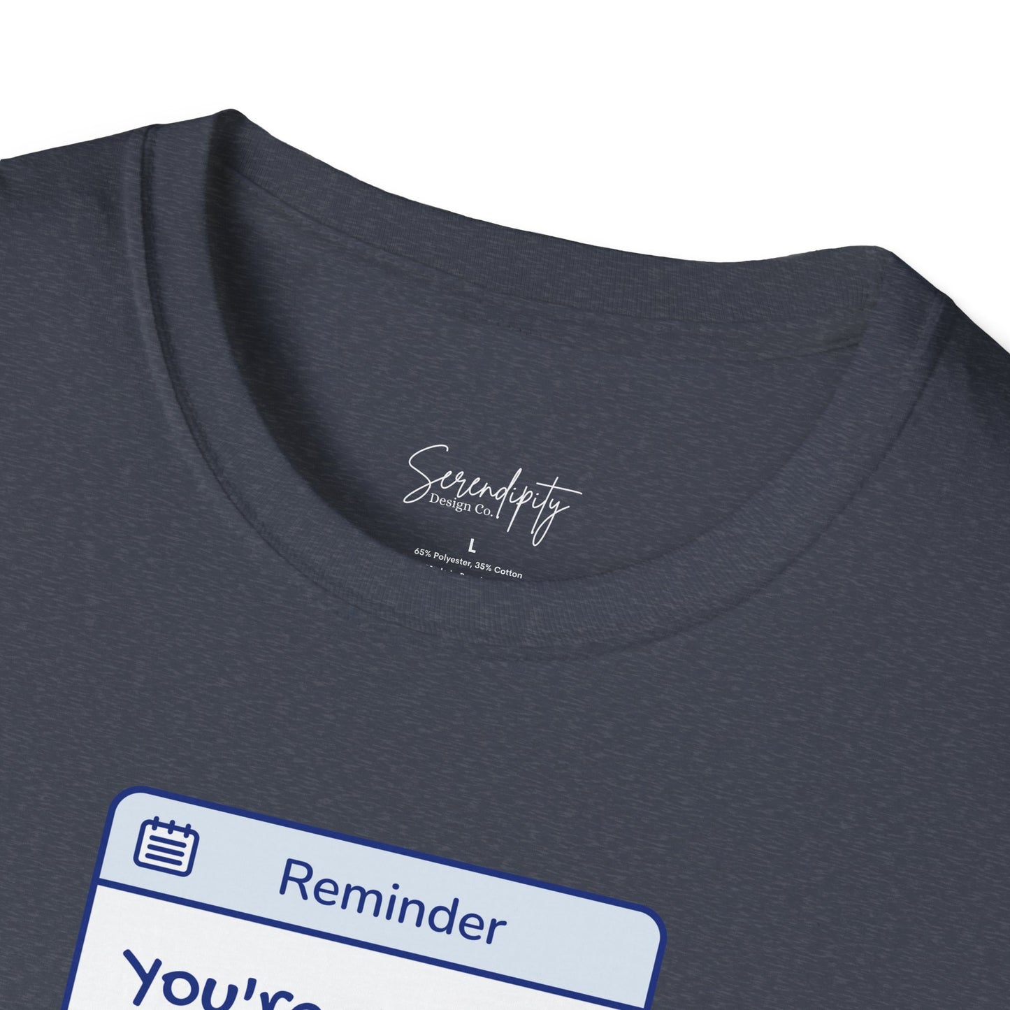 You're On Your Own Kid Reminder Soft Style Tee