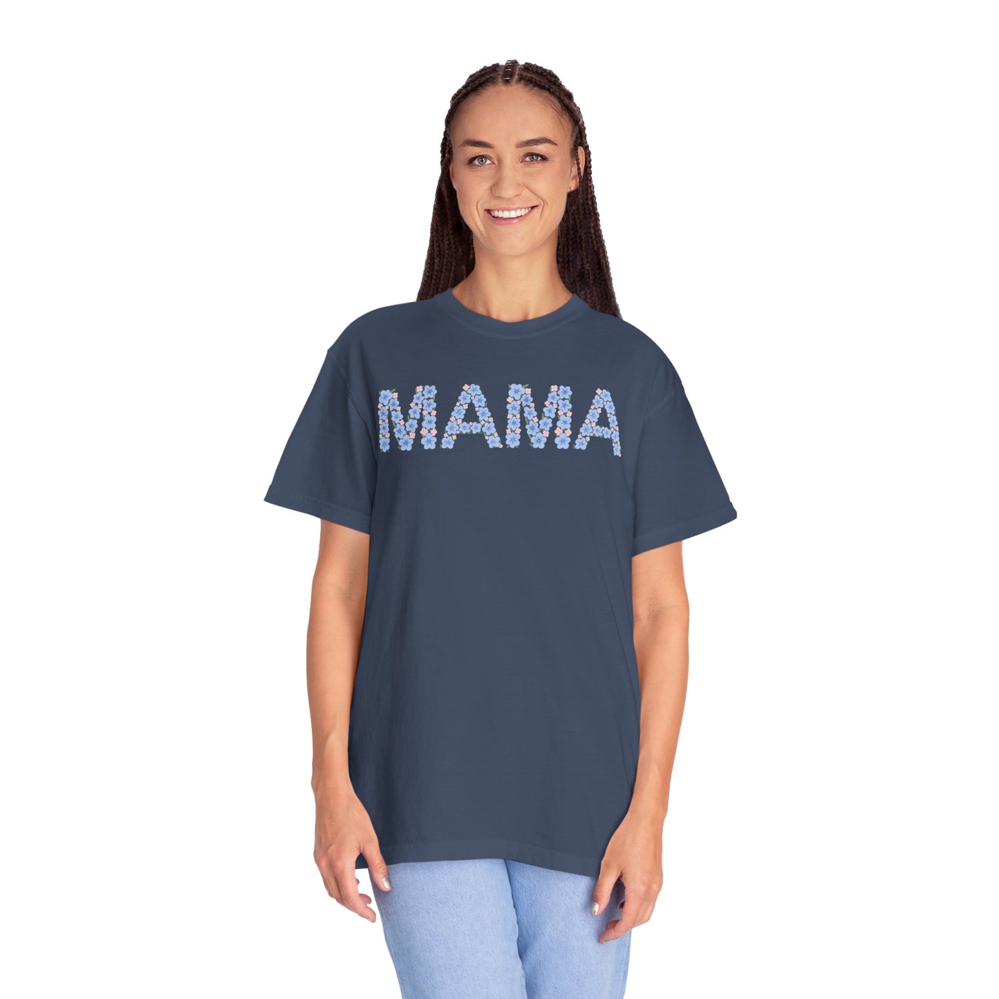 Mama Floral Comfort Colors Tee