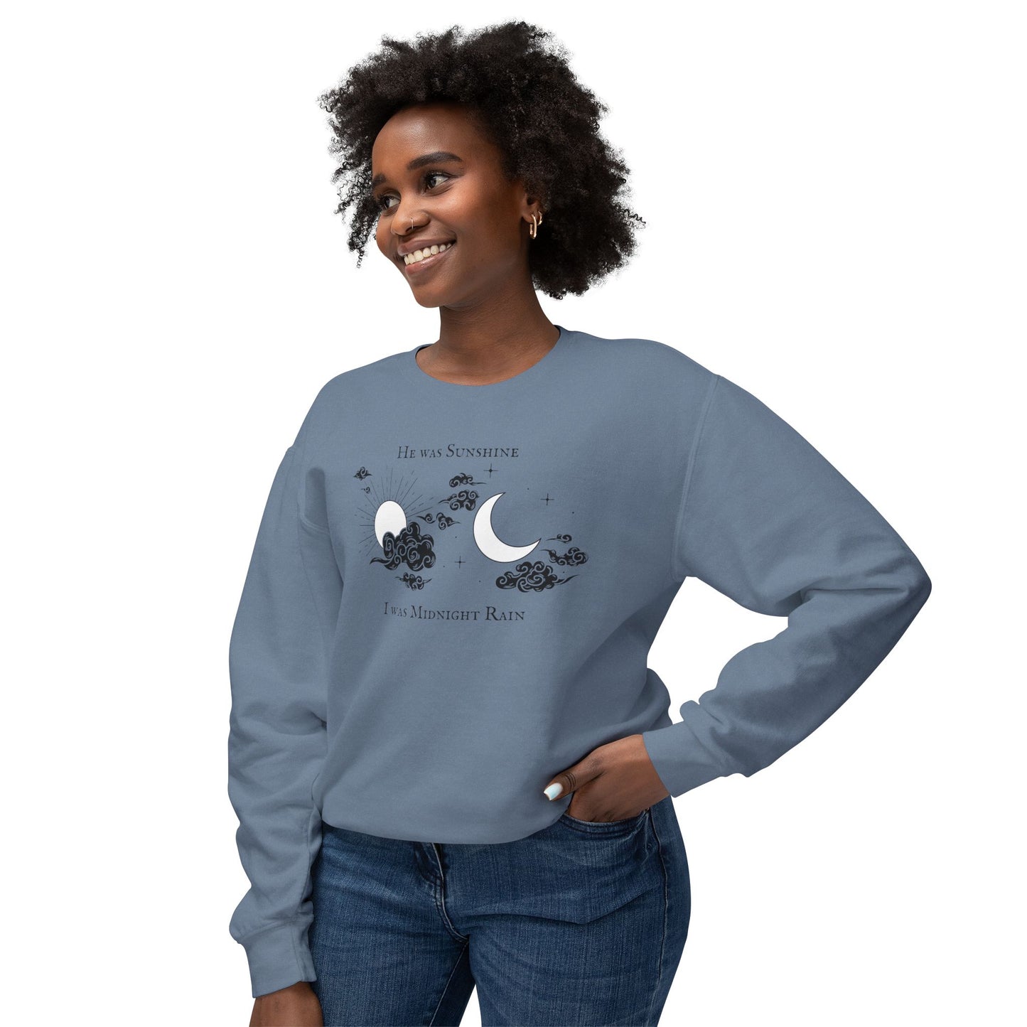 Midnight Rain Comfort Colors Sweatshirt