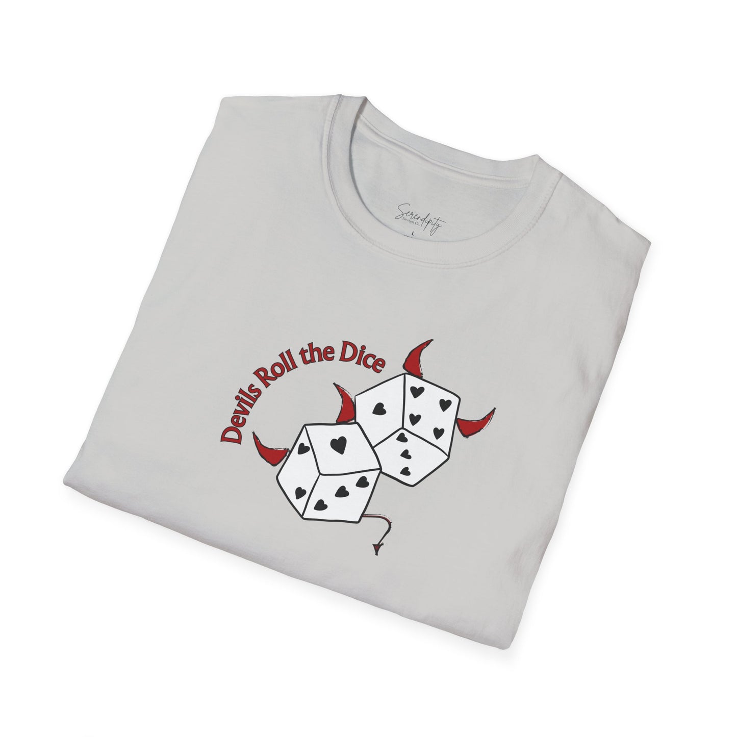 Devils Roll The Dice Soft Style Tee