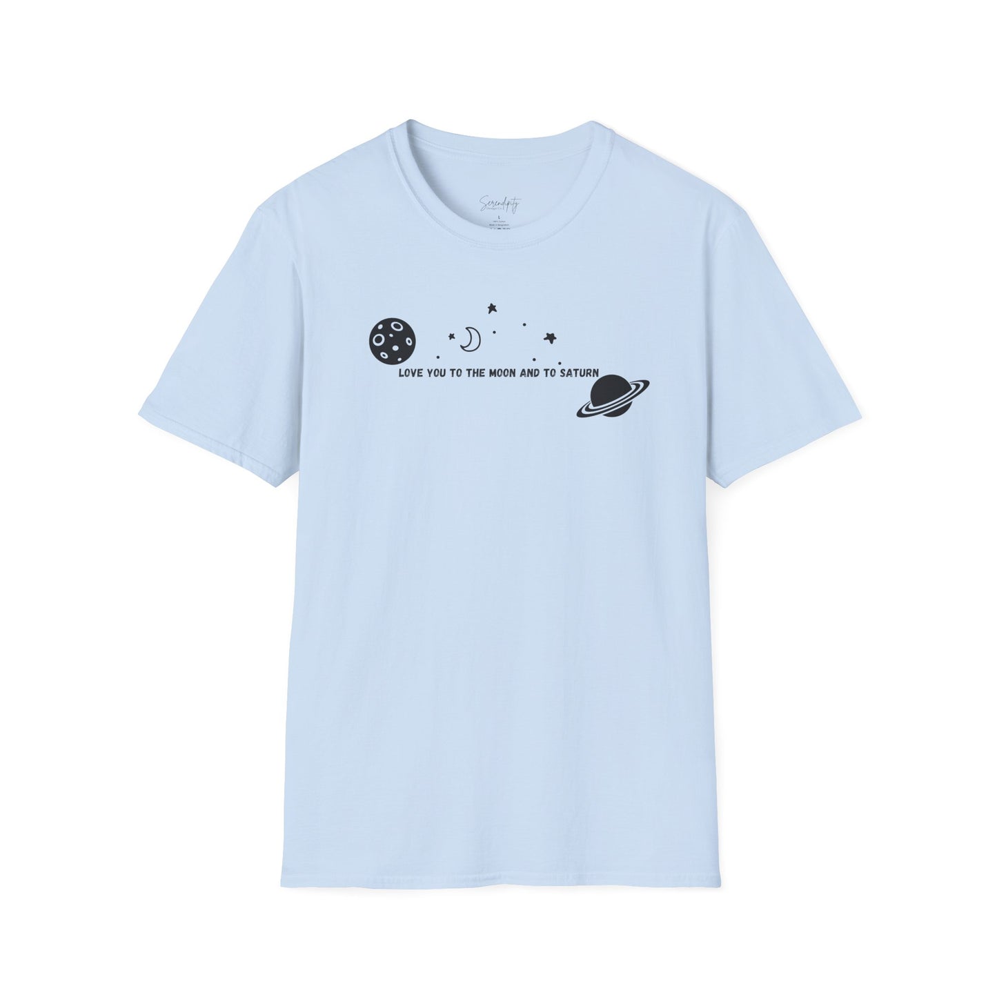 Love You to the Moon and to Saturn Soft Style Tee