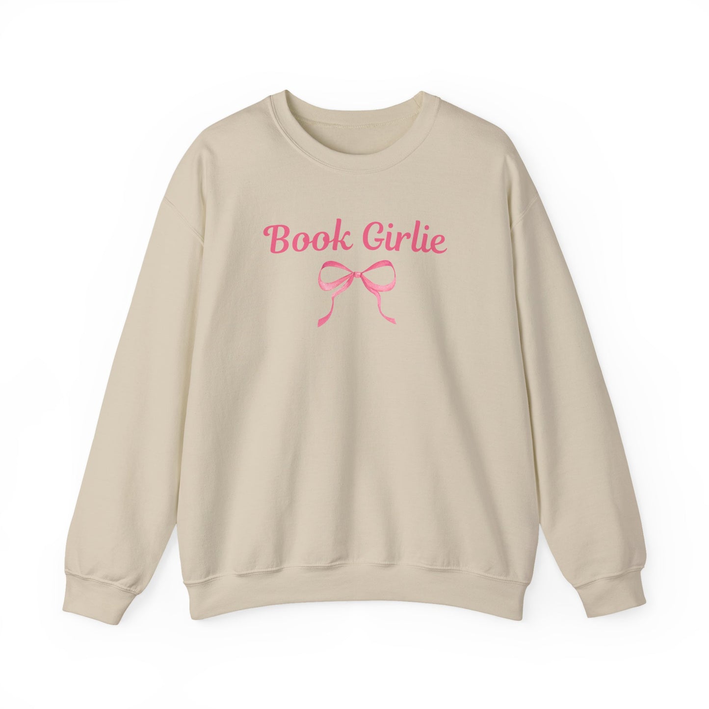 Book Girlie Bow Crewneck Sweatshirt