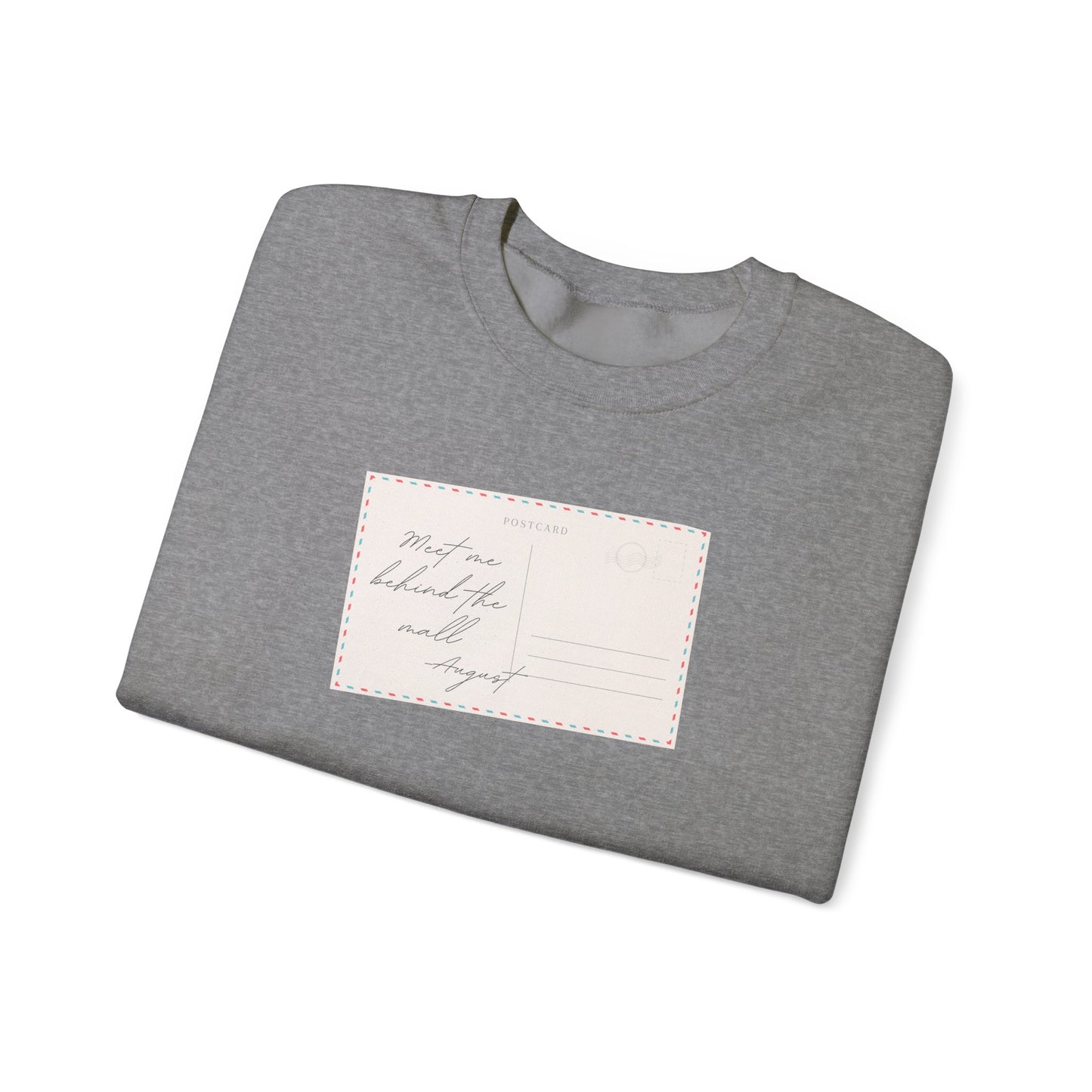 August Postcard Crewneck Sweatshirt