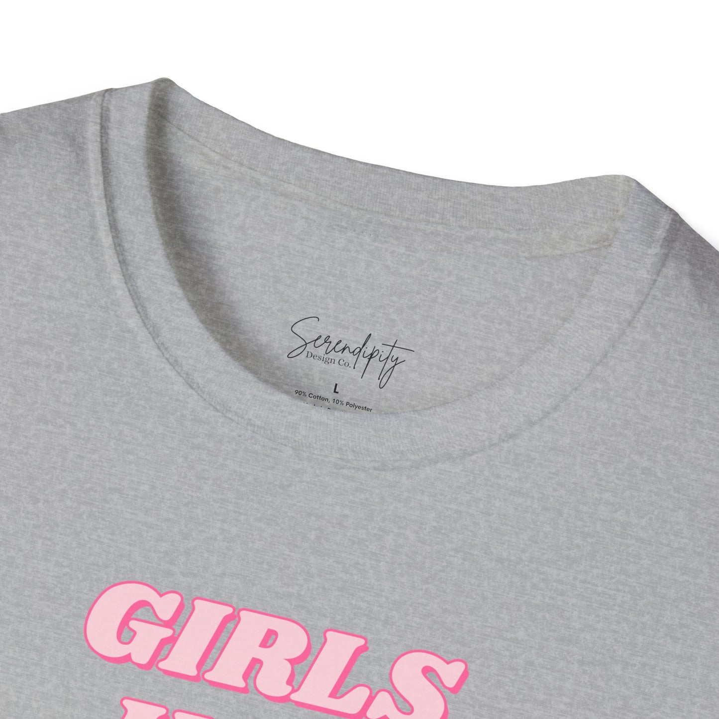 Girls Just Wanna Have Dogs Soft Style Tee
