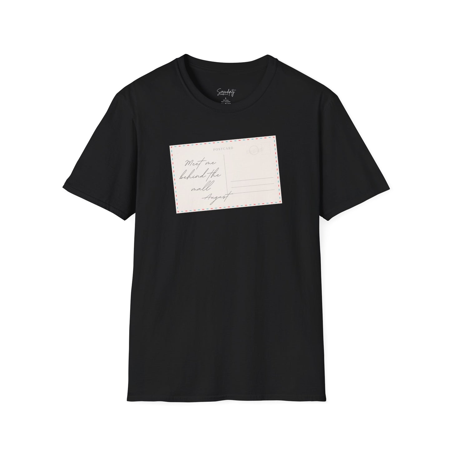 August Postcard Soft Style Tee