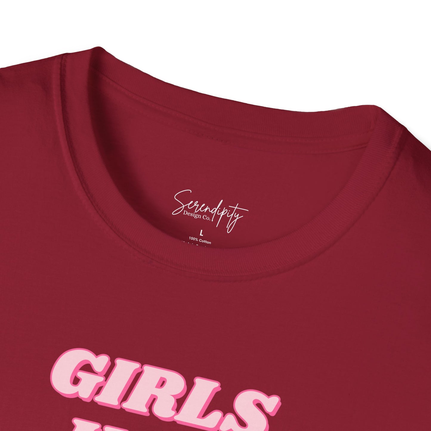 Girls Just Wanna Have Dogs Soft Style Tee
