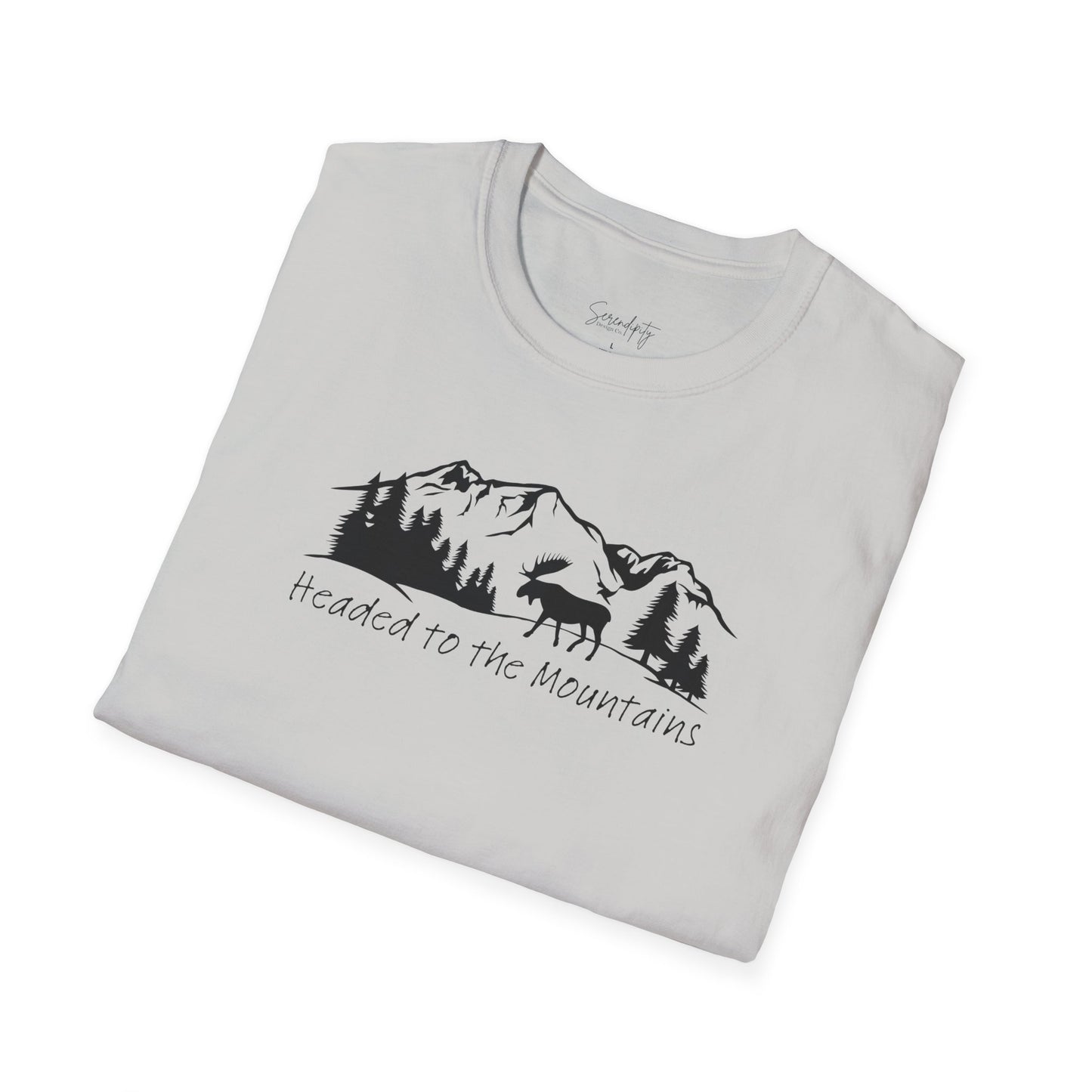 Headed to the Mountains Soft Style Tee