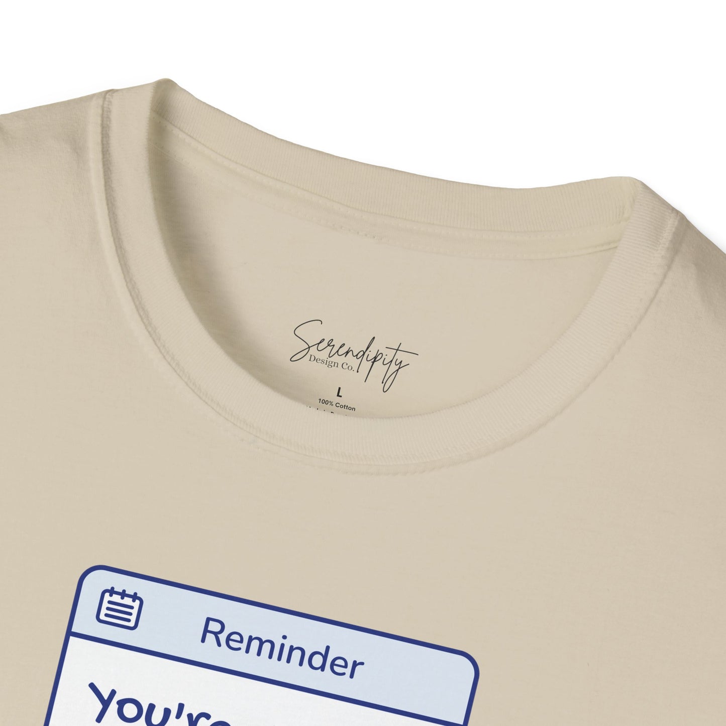 You're On Your Own Kid Reminder Soft Style Tee