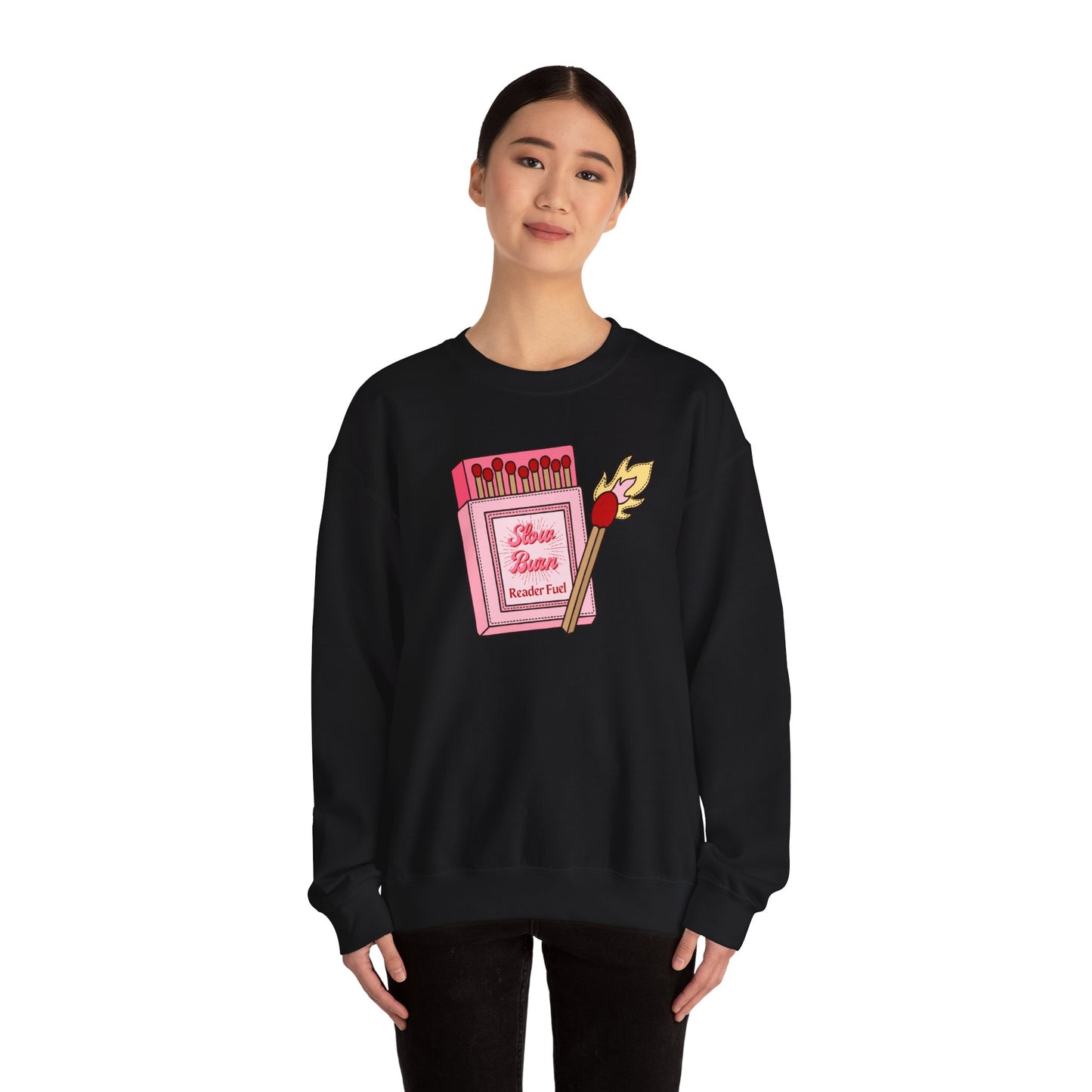 Slow Burn Matches Crewneck Sweatshirt