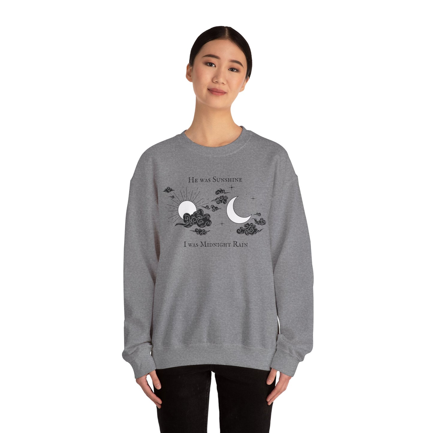 Midnight Rain Crewneck Sweatshirt