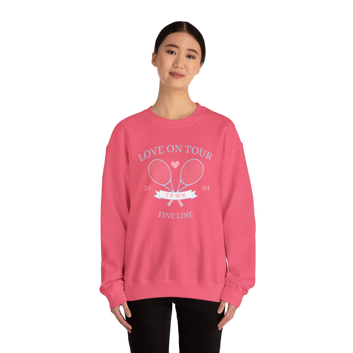 Love On Tour Tennis Club Crewneck Sweatshirt