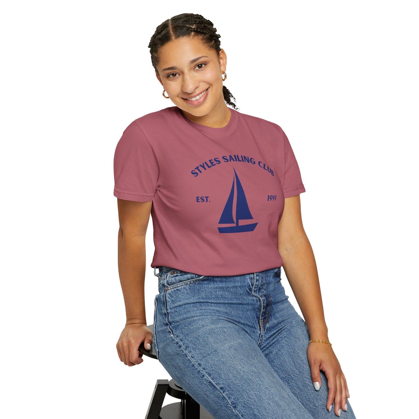 Styles Sailing Club Comfort Colors Tee