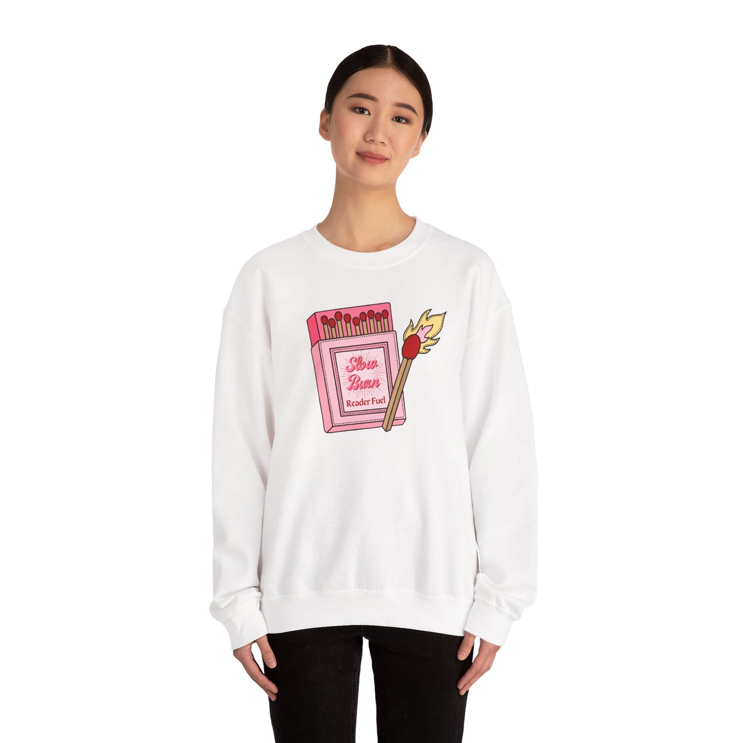 Slow Burn Matches Crewneck Sweatshirt