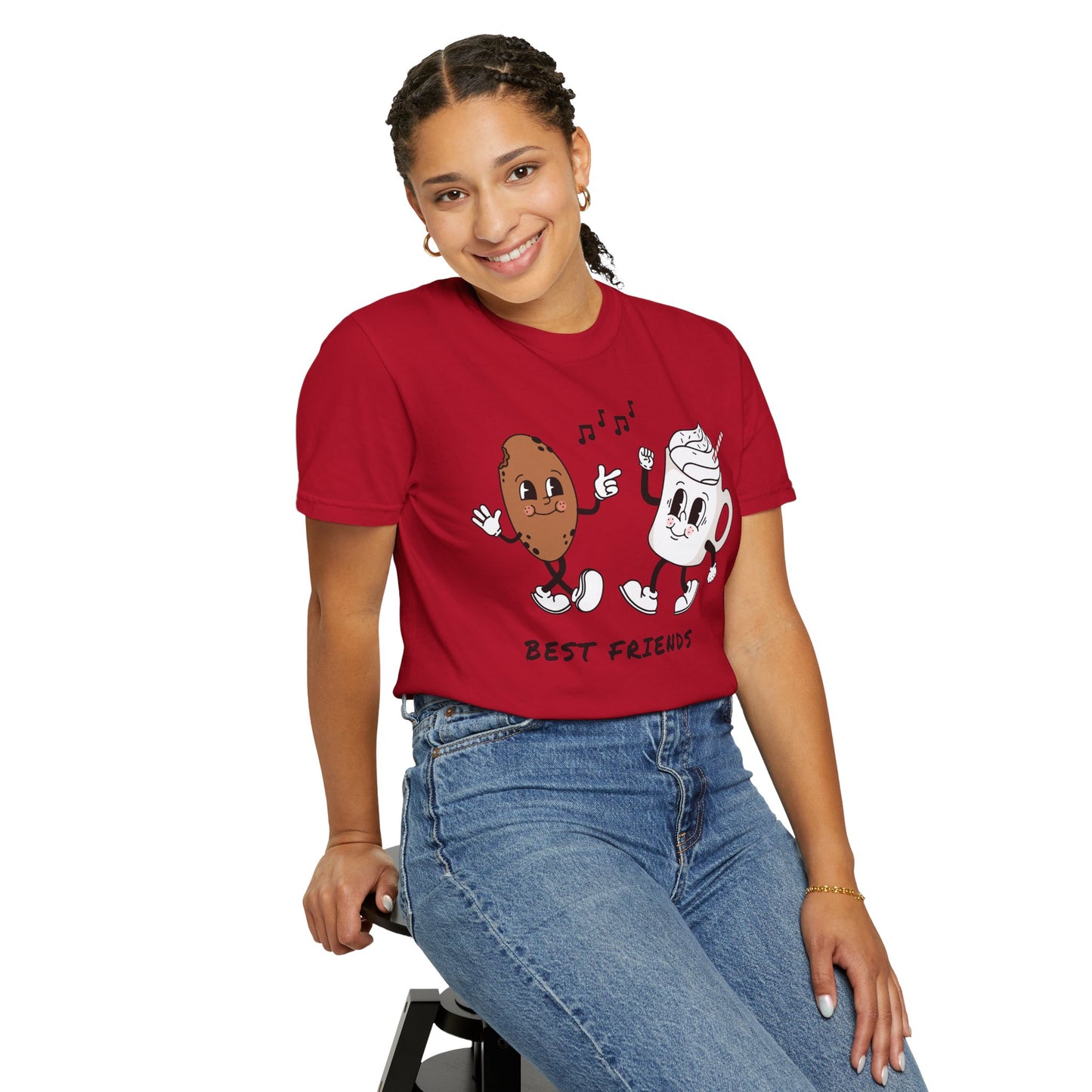 Cookies & Milk Best Friends Comfort Colors Tee