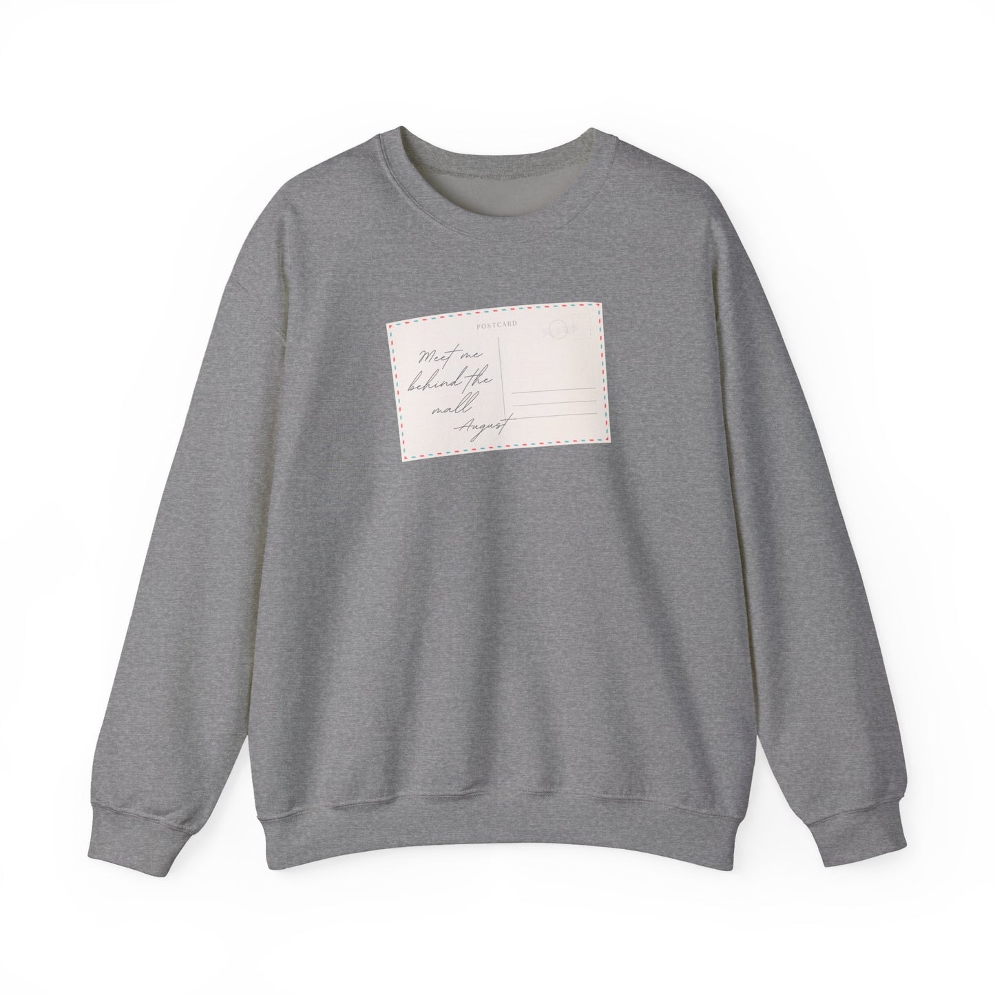 August Postcard Crewneck Sweatshirt