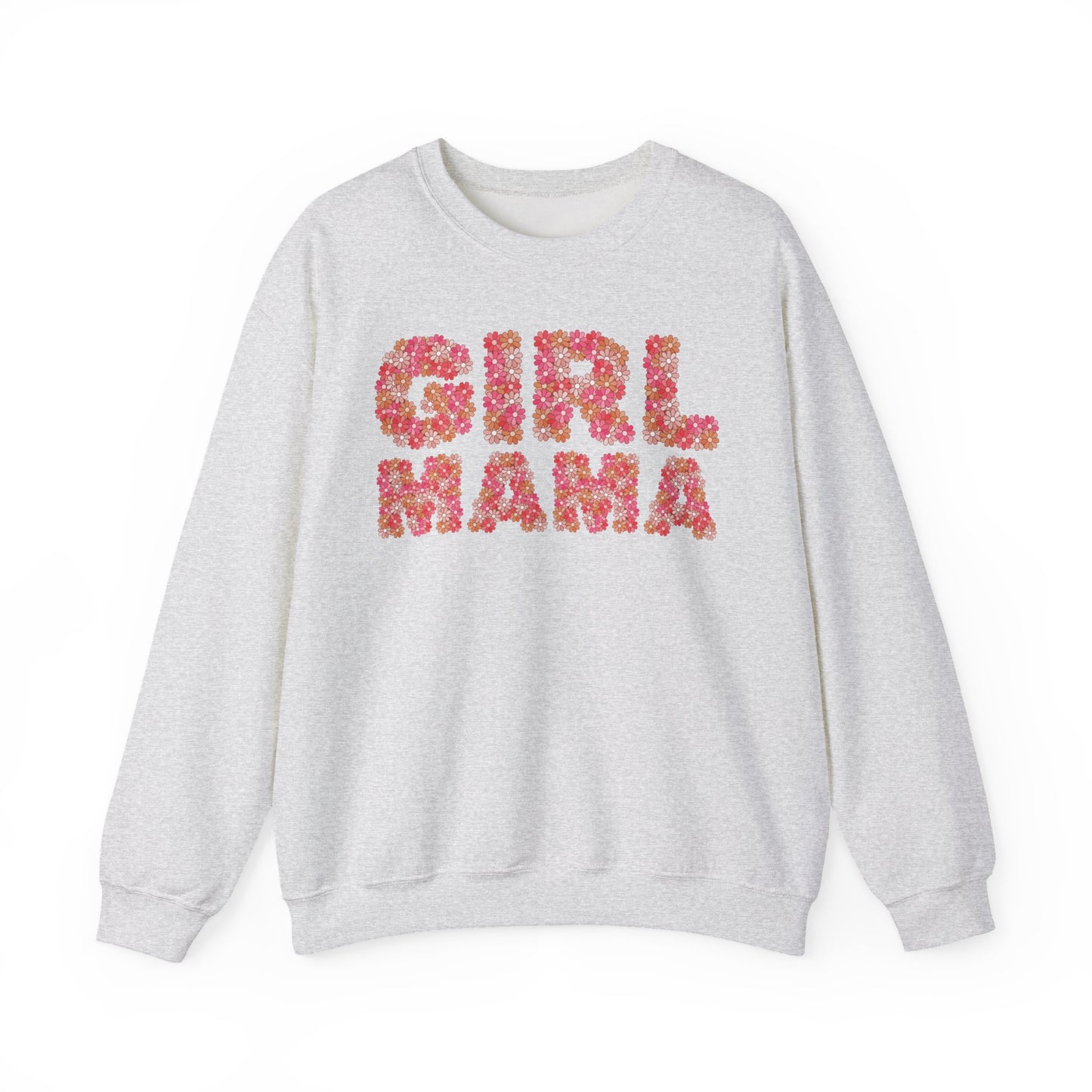 Girl Mama Floral Crewneck Sweatshirt