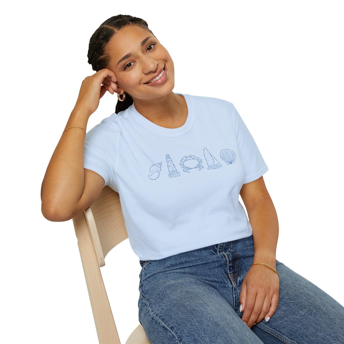 New England Aesthetic Soft Style Tee