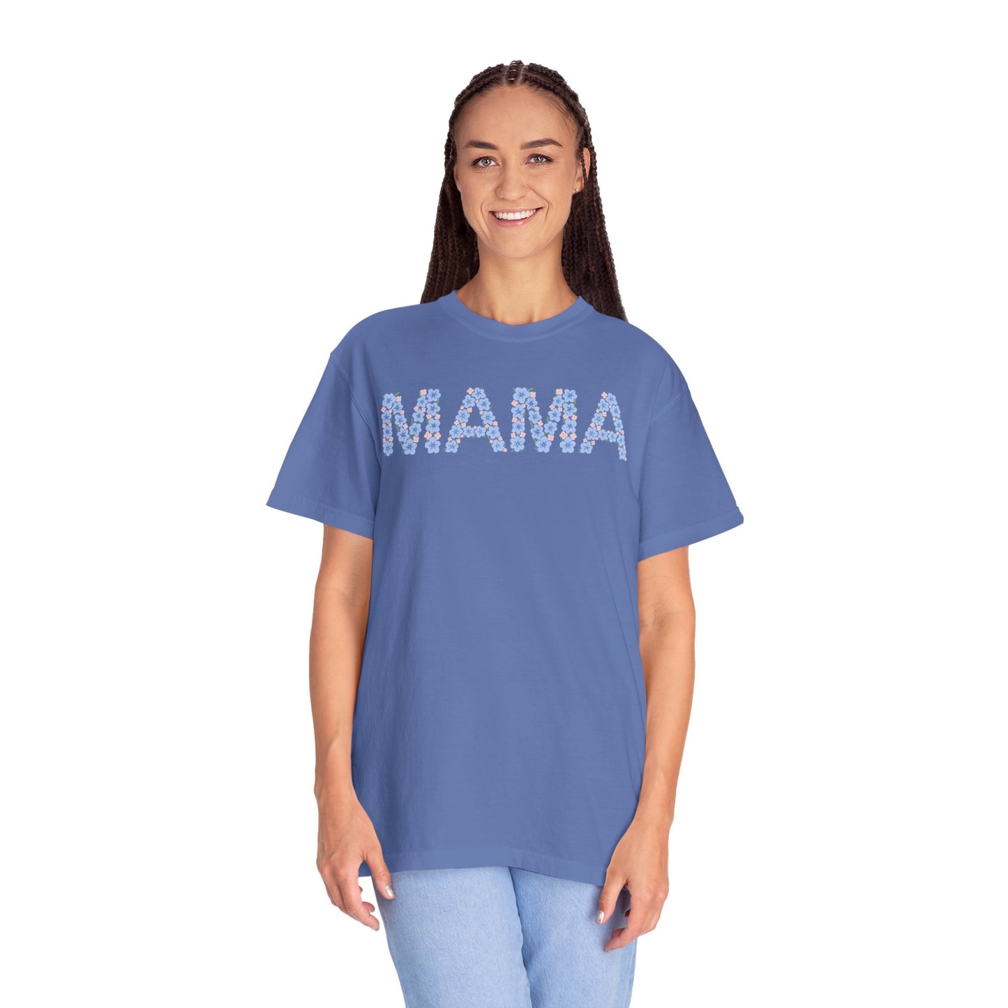 Mama Floral Comfort Colors Tee