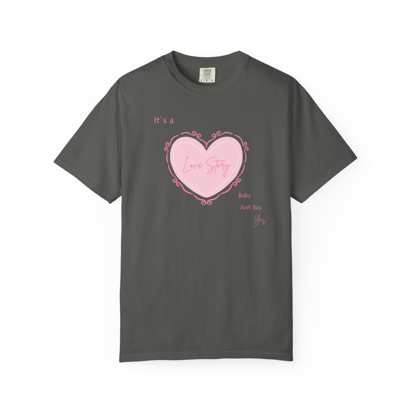 Love Story Coquette Comfort Colors Tee