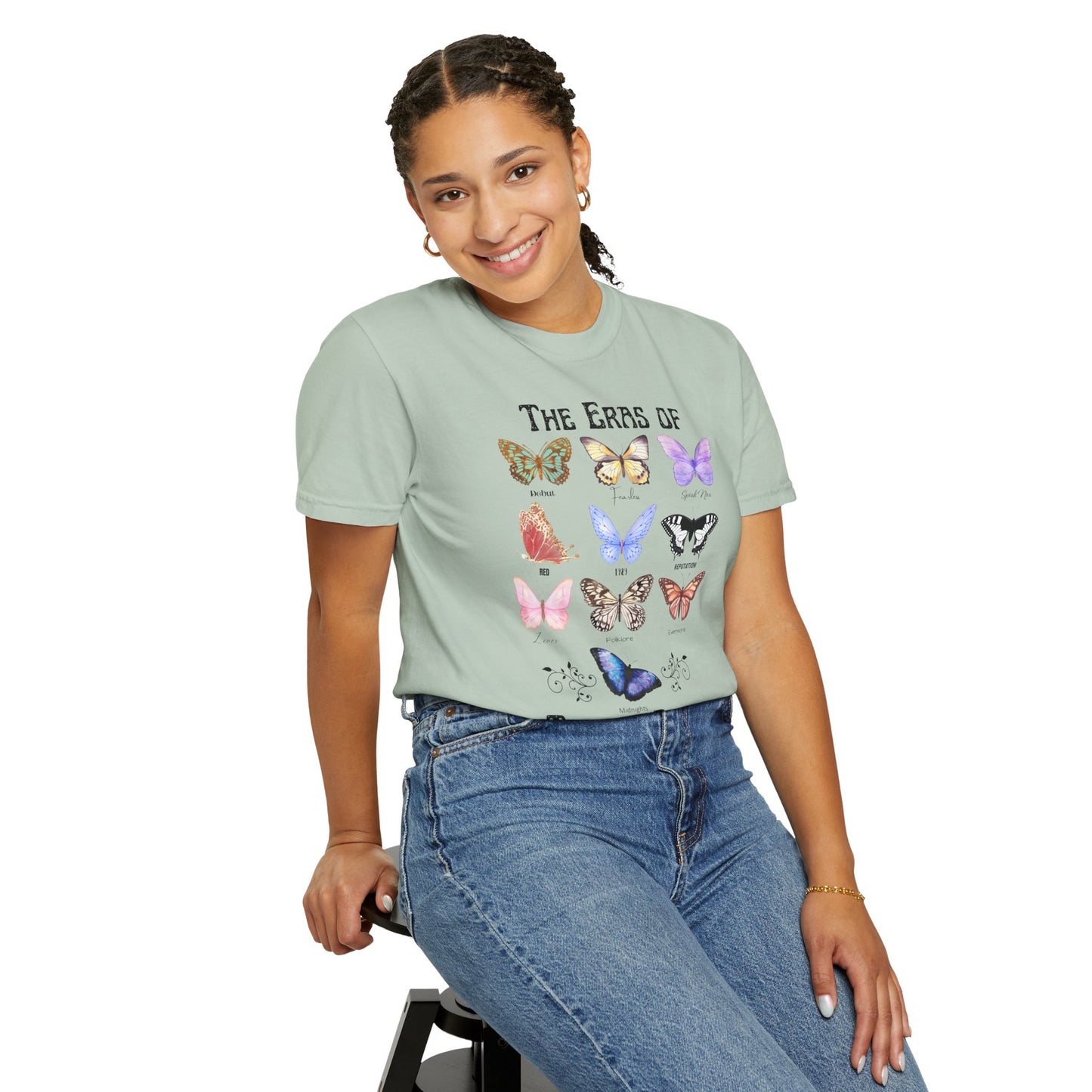 Butterfly Eras Comfort Colors Tee