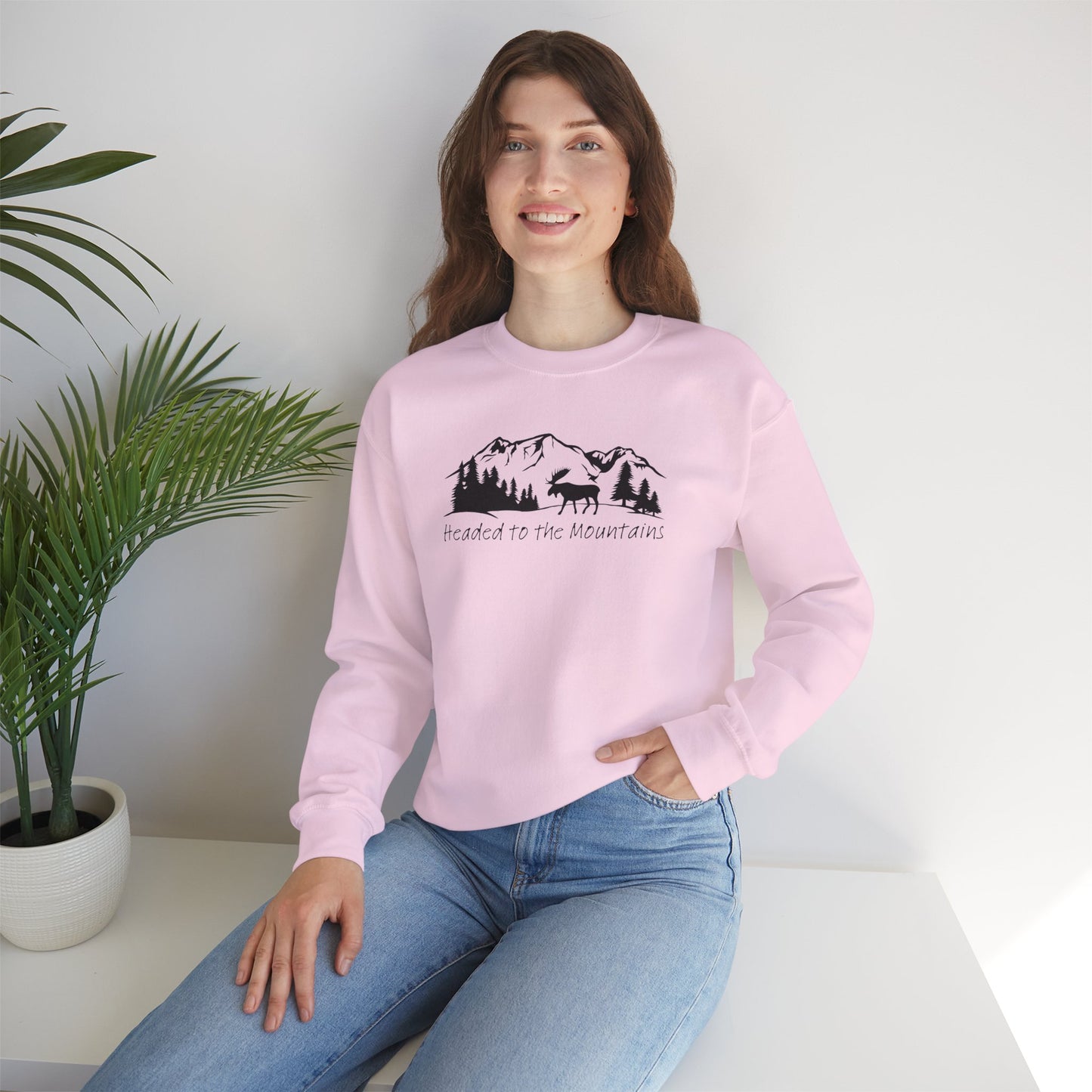 Headed to the Mountains Crewneck Sweatshirt