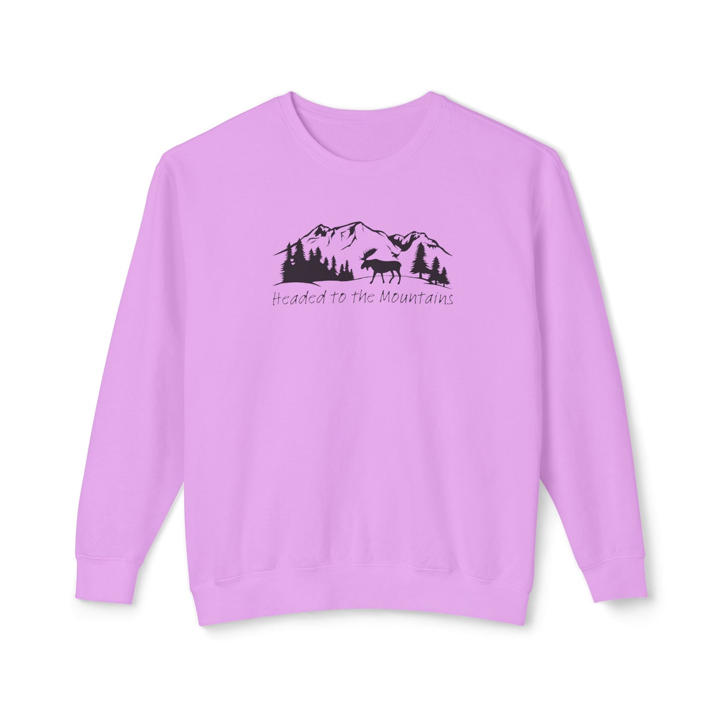 Headed to the Mountains Comfort Colors Sweatshirt